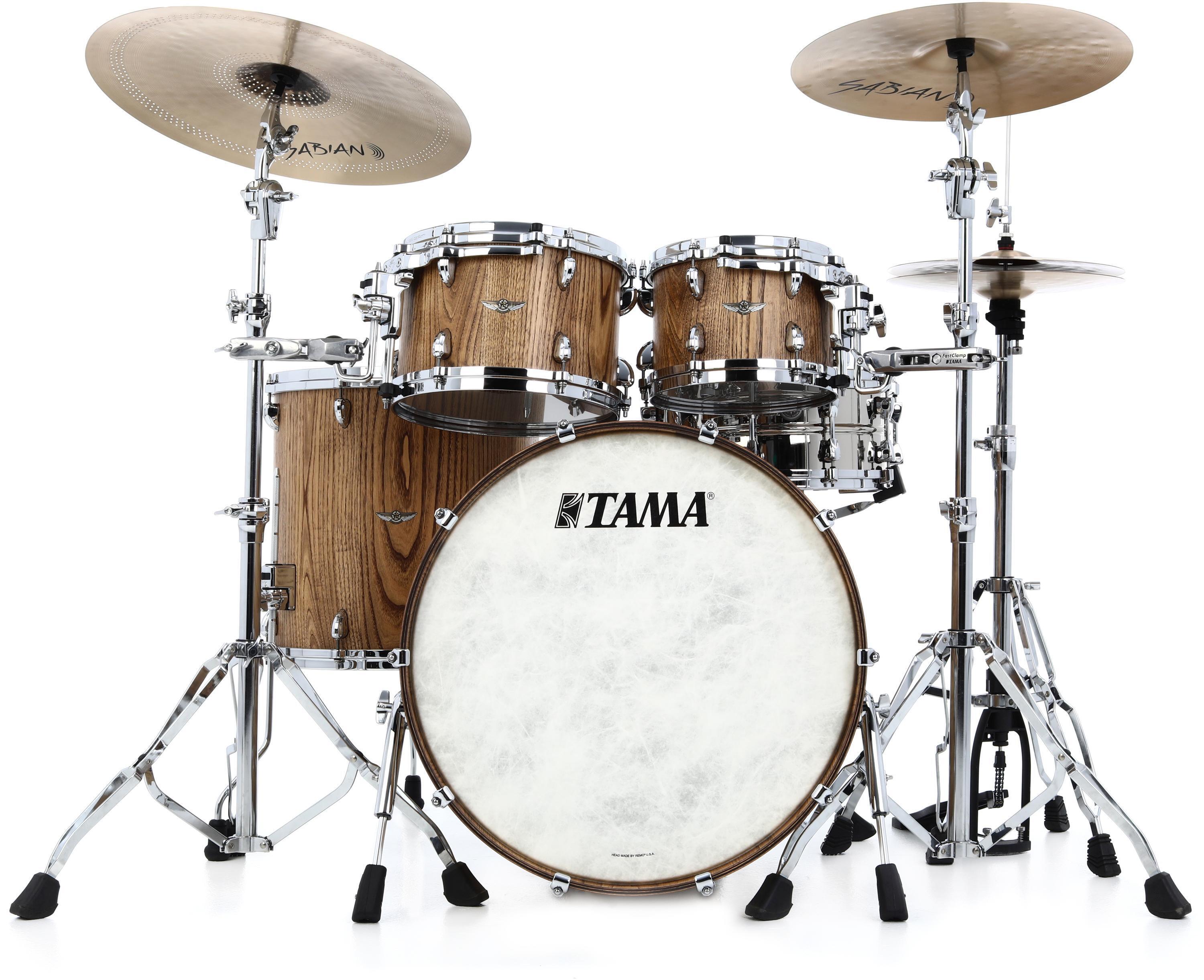 Tama STAR Walnut TW42RZS 4-piece Shell Pack - Roasted Japanese