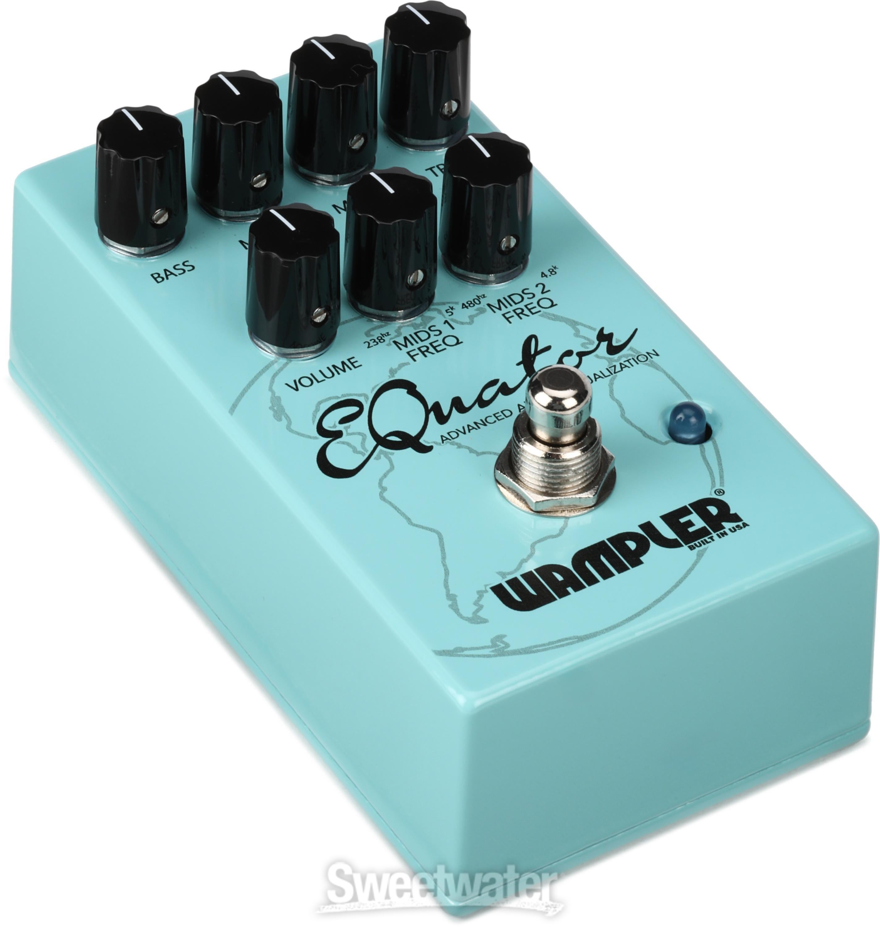 Wampler EQuator Advanced Guitar Equalization Pedal Reviews
