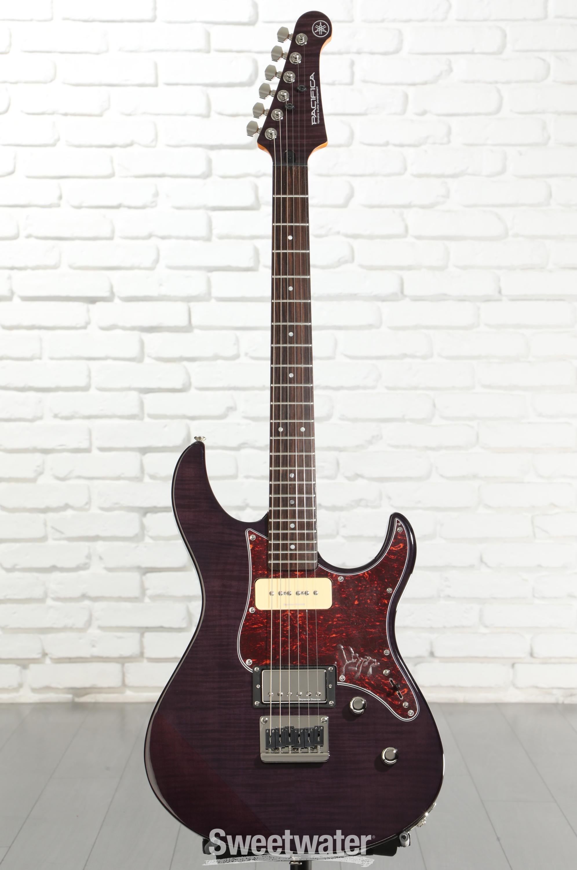Yamaha PAC611HFM Pacifica Electric Guitar - Translucent Purple