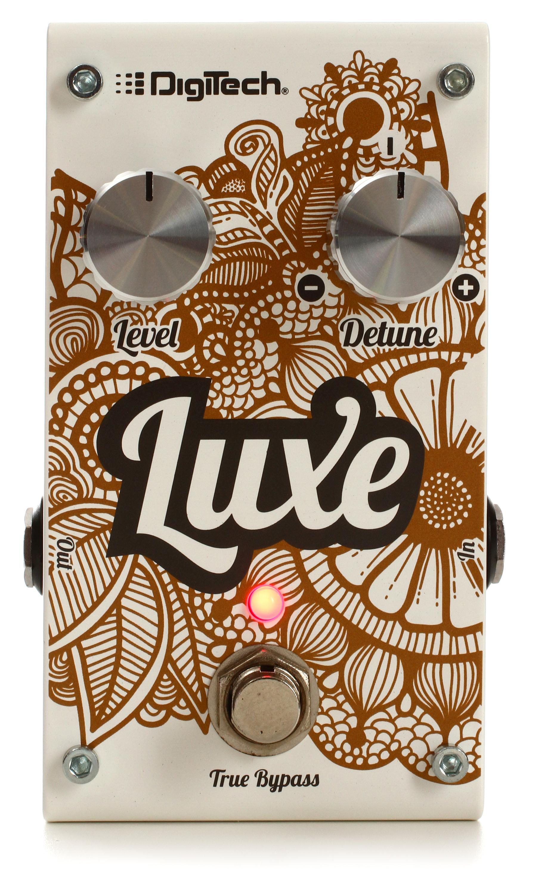 DigiTech Luxe Compact Polyphonic Detuner Pedal | Sweetwater