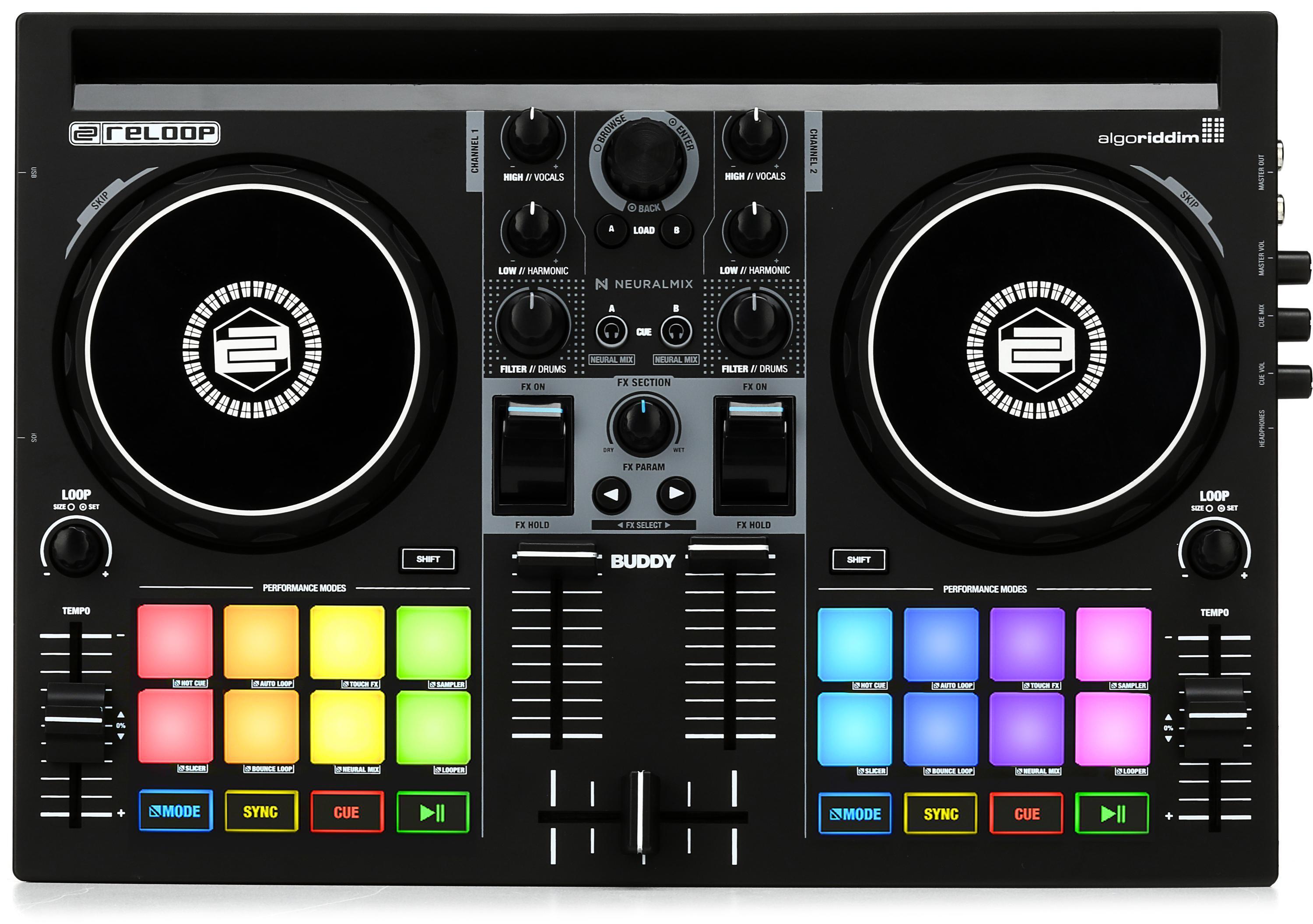 Reloop Buddy 2-channel DJ Controller | Sweetwater