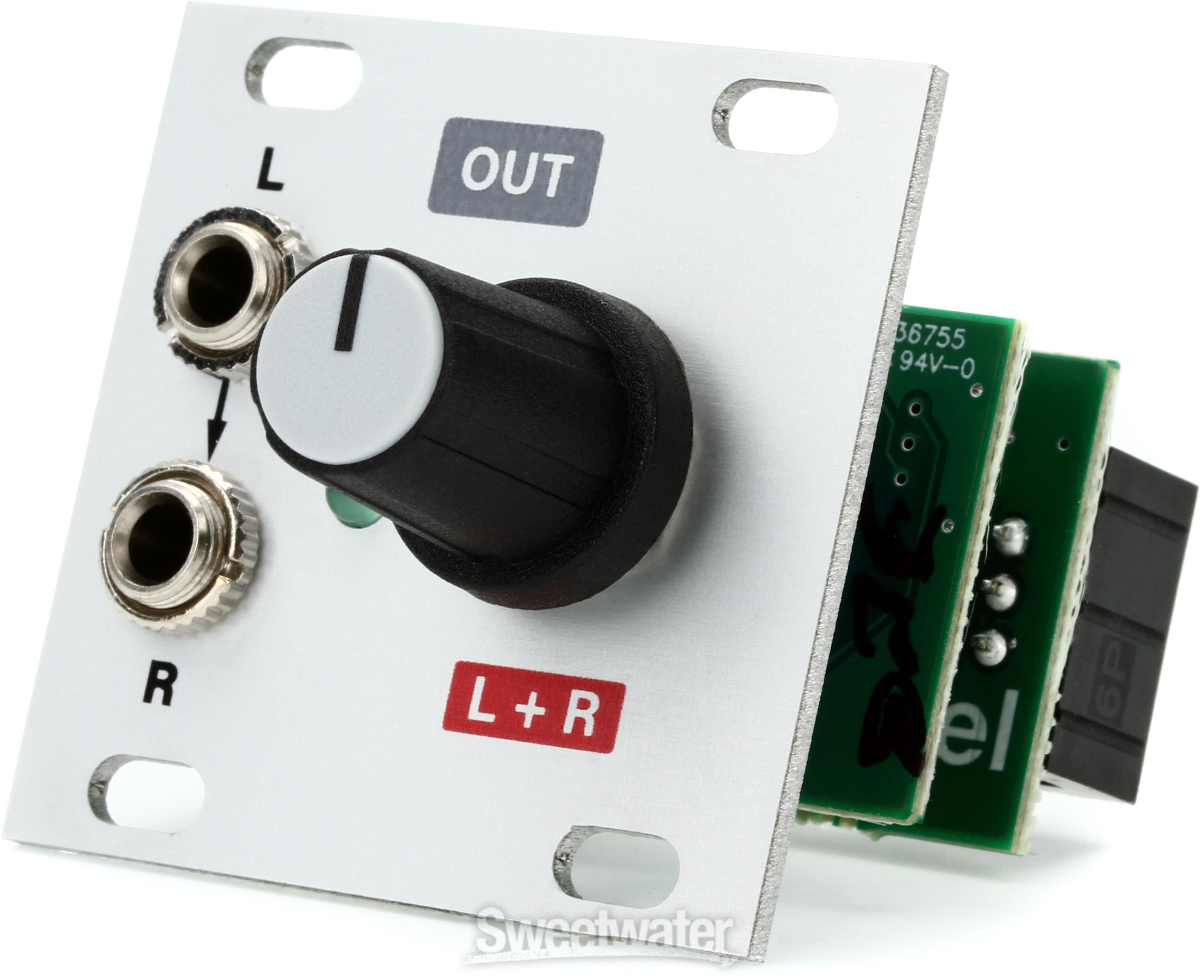 Intellijel Stereo Line Out 1U Eurorack Module | Sweetwater