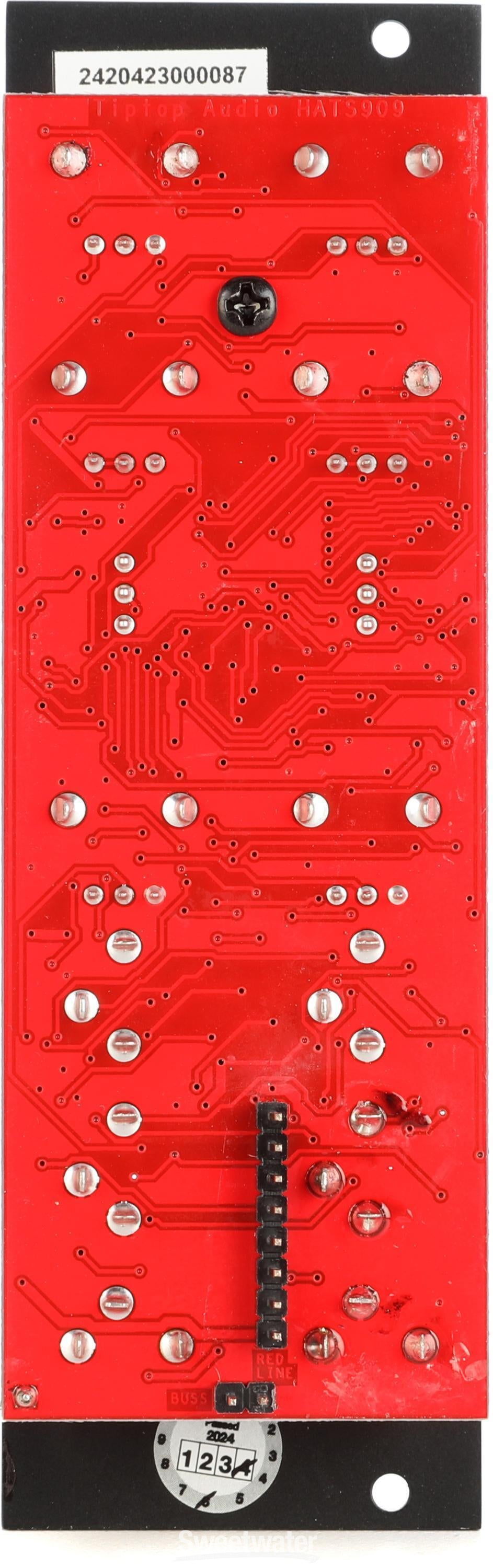 Tiptop Audio HATS909 Eurorack Hi-hats Module - Black | Sweetwater