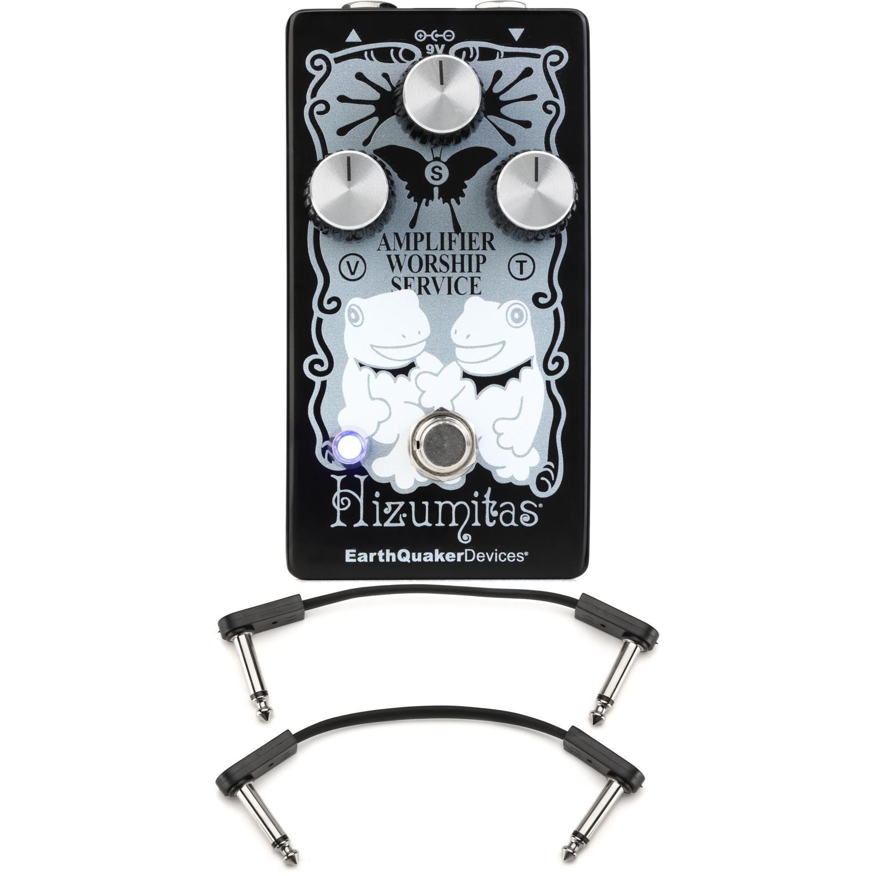EarthQuaker Devices Hizumitas Fuzz Sustainar Pedal - Piano Black