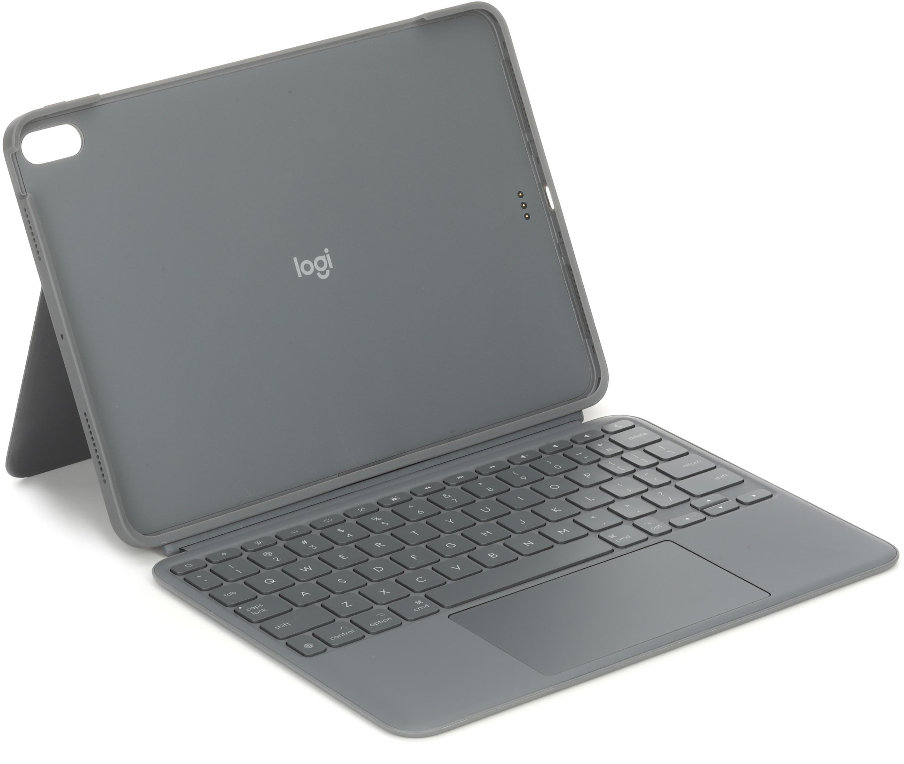Logitech Combo Touch for 11-inch iPad Air - Gray | Sweetwater