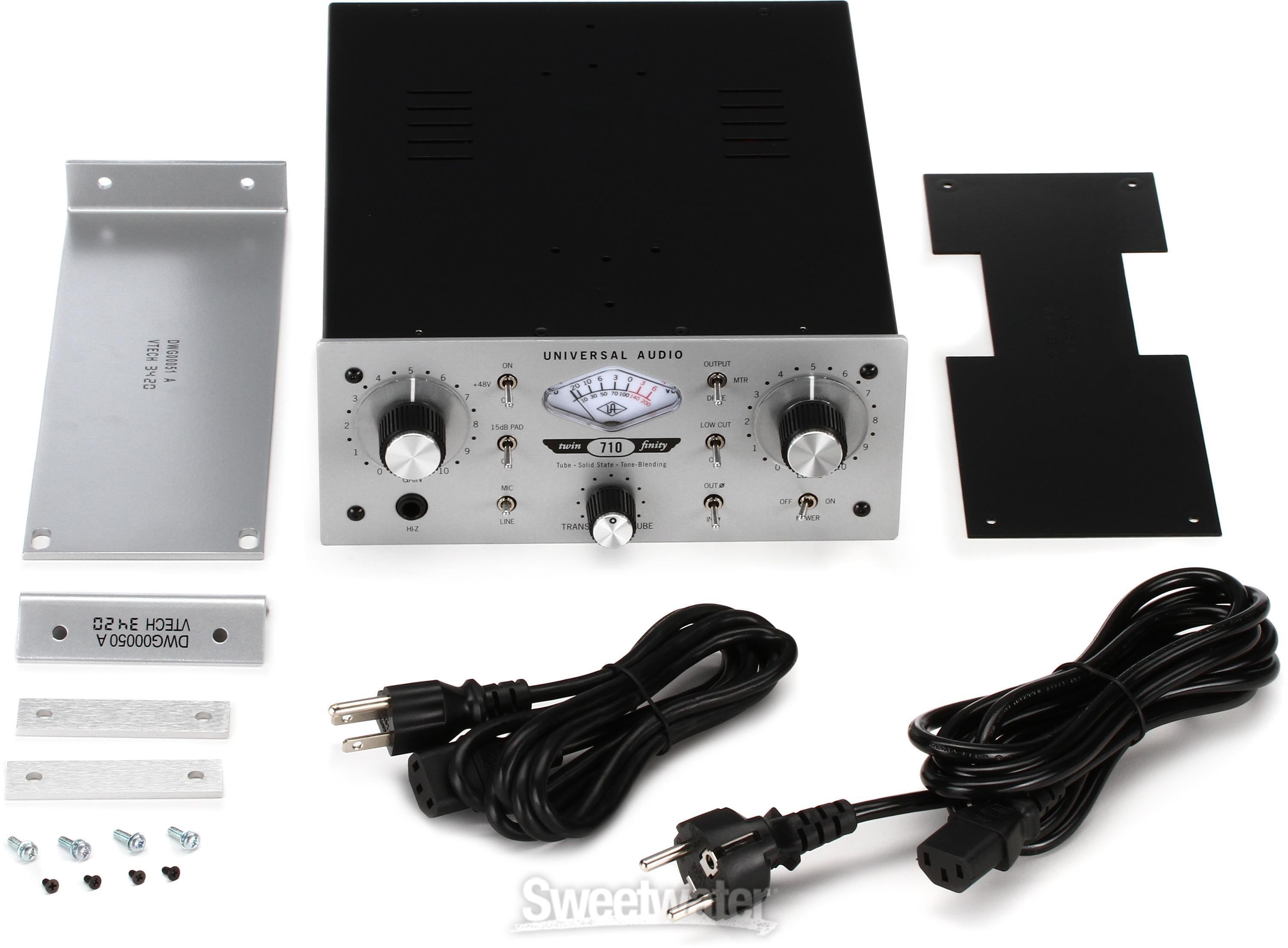 Universal Audio 710 Twin-Finity Microphone Preamp Reviews | Sweetwater