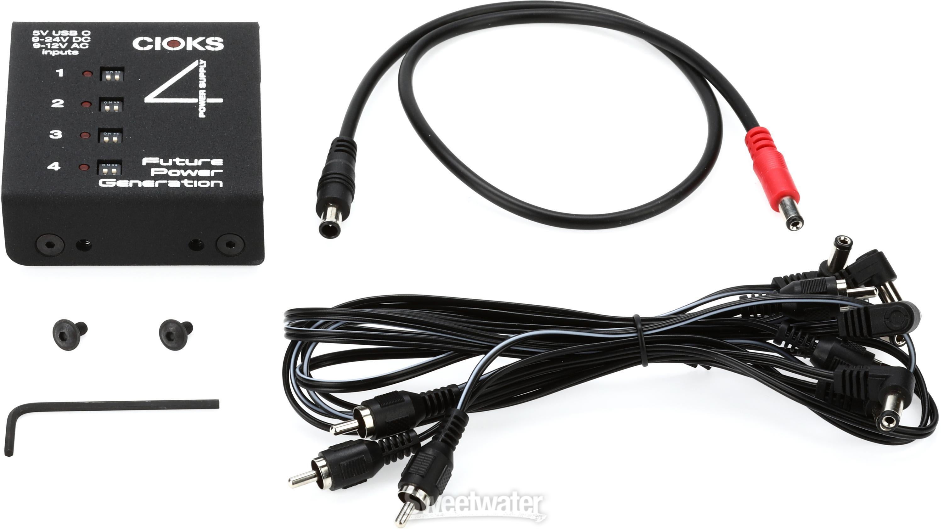 CIOKS 4 エフェクトペダル用電源供給装置