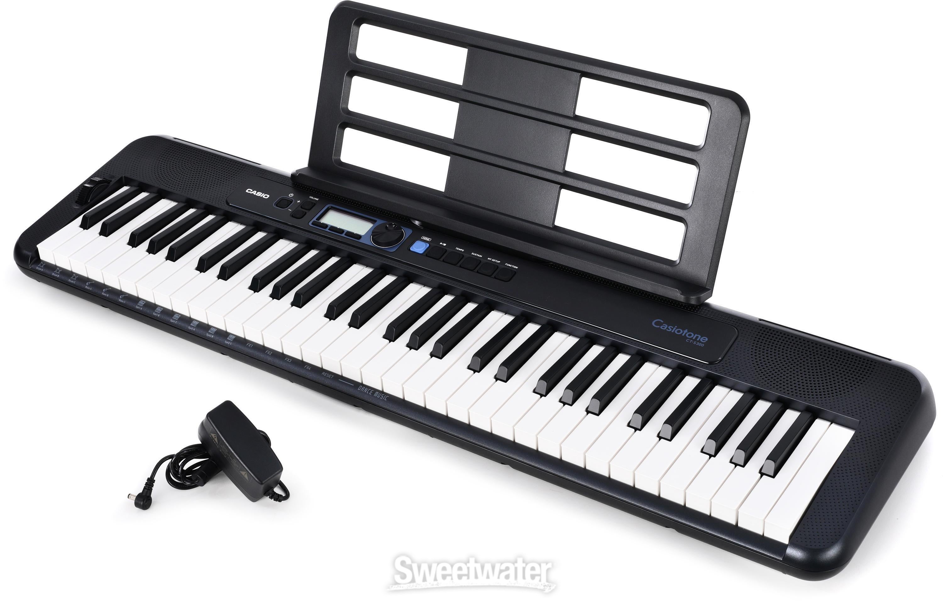Casio Casiotone CT-S300 61-key Portable Arranger Keyboard Reviews