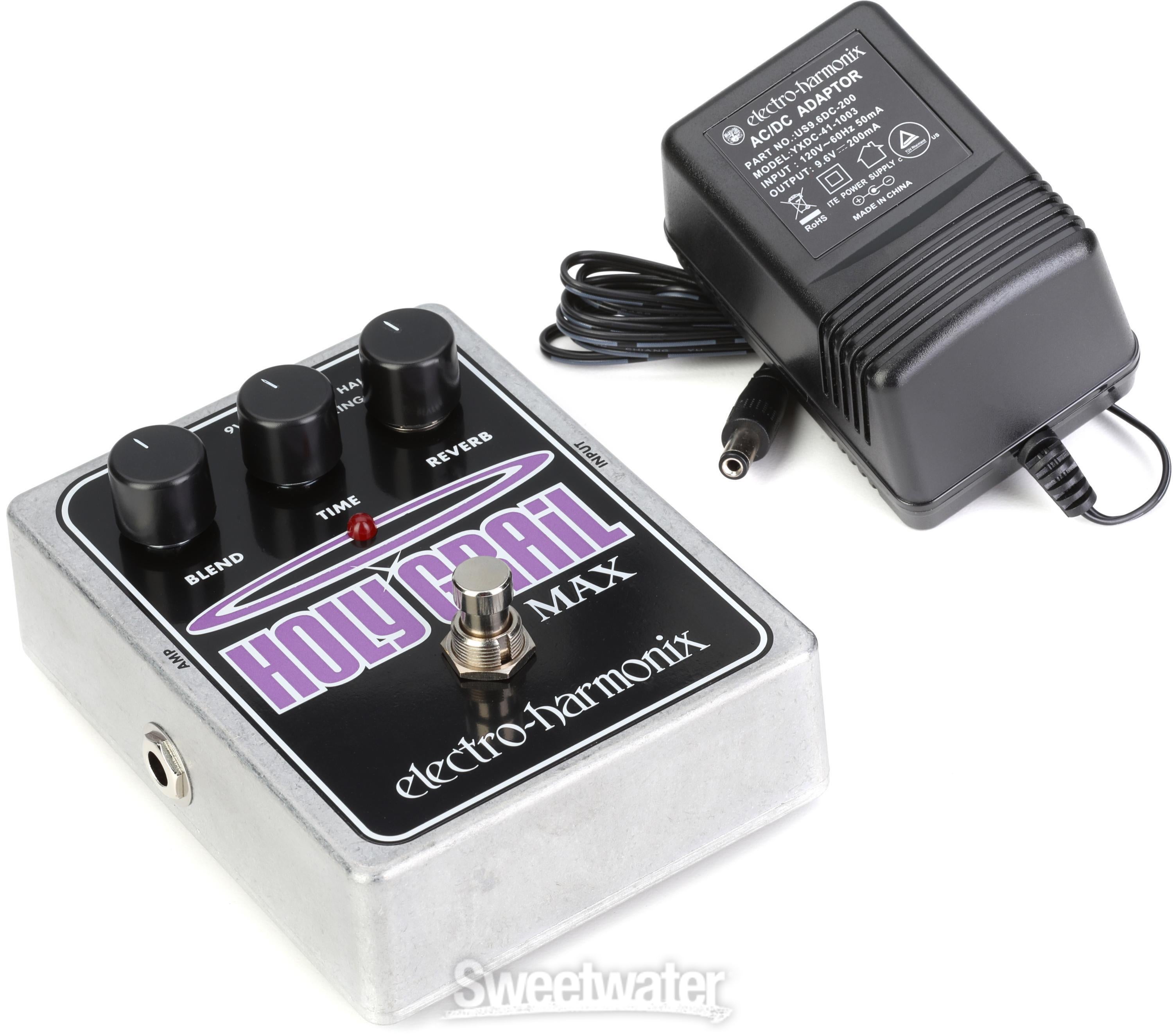 Electro-Harmonix Holy Grail Max Reverb Pedal Reviews | Sweetwater