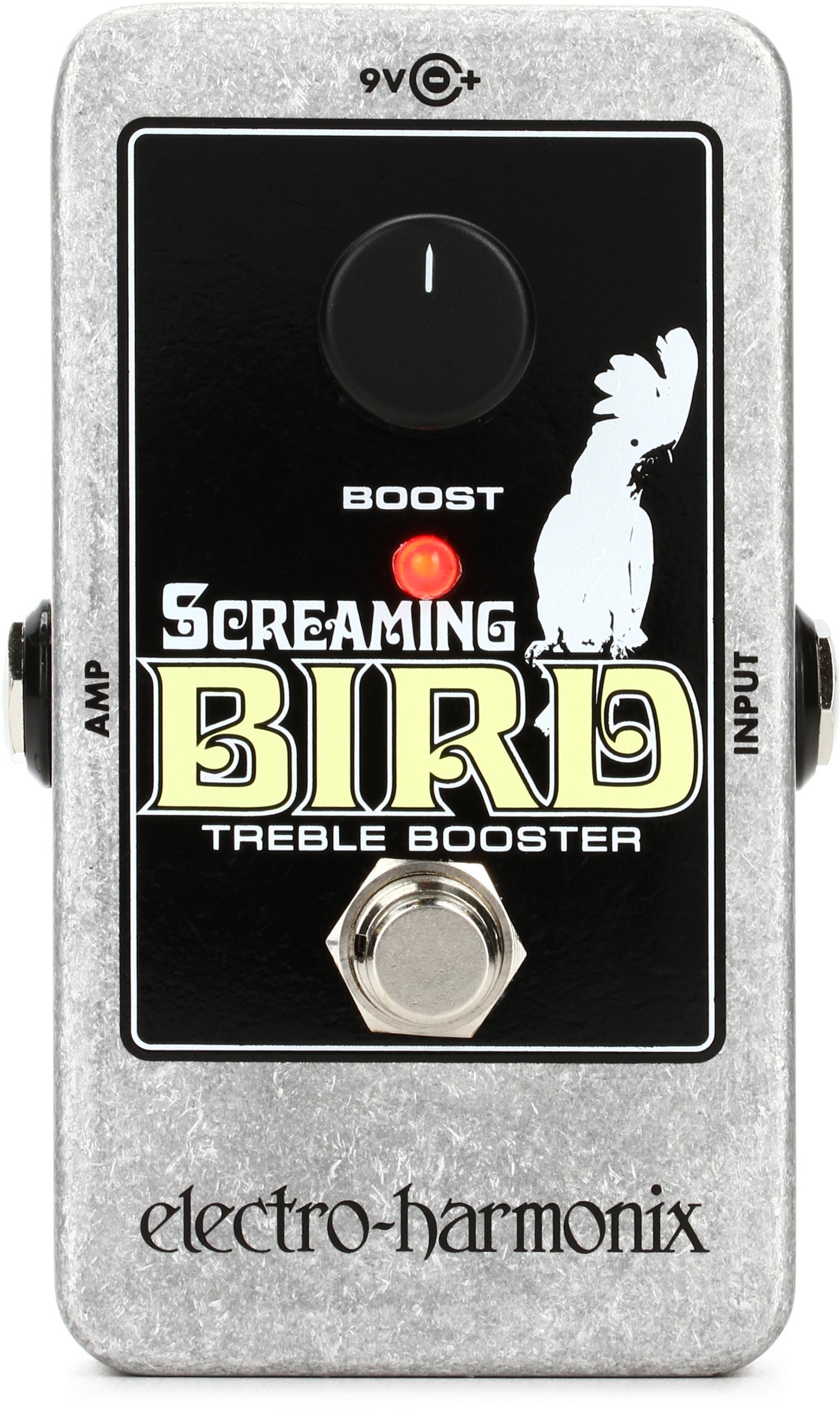 Electro-Harmonix Screaming Bird Treble Booster Pedal | Sweetwater