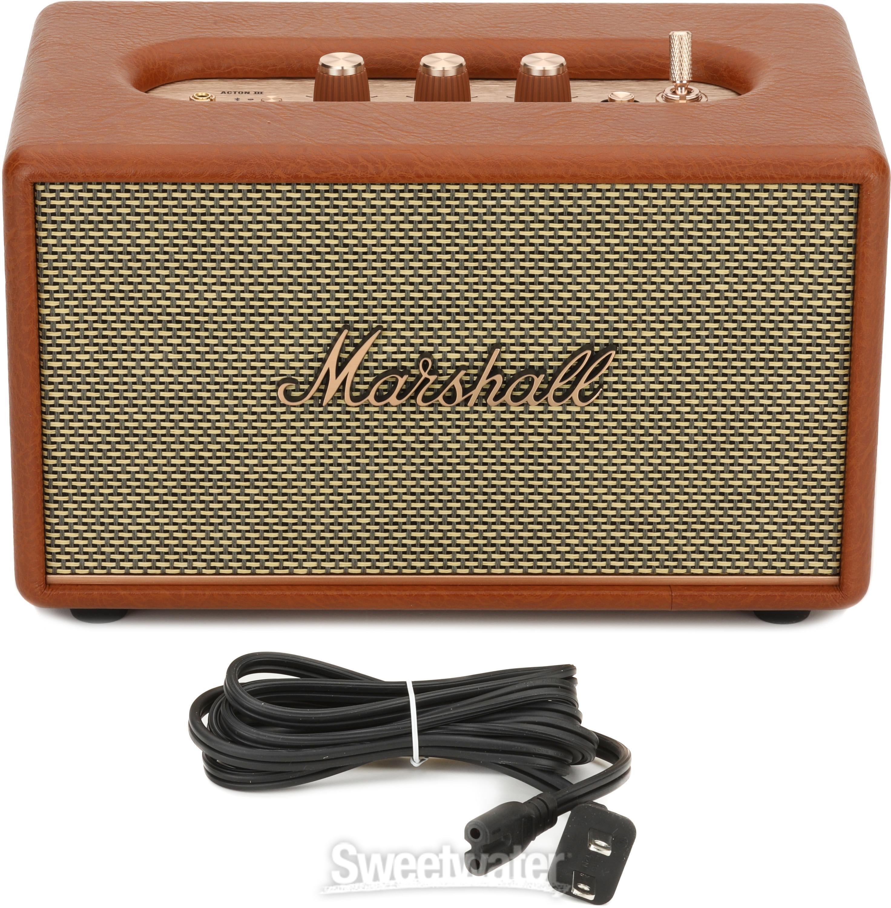Marshall Acton III Compact Bluetooth Speaker - Brown Reviews