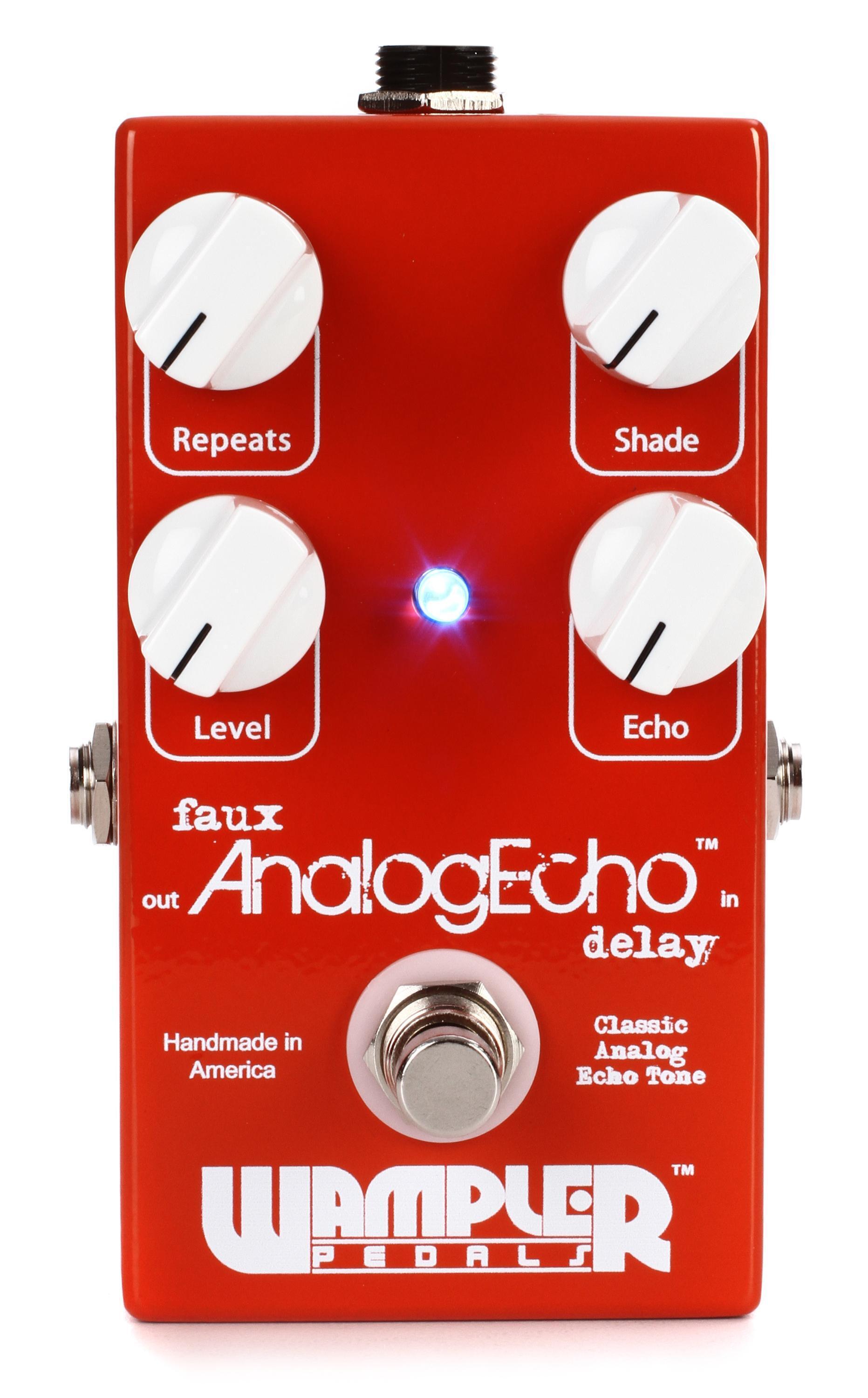Wampler Faux Analog Echo Delay Pedal | Sweetwater