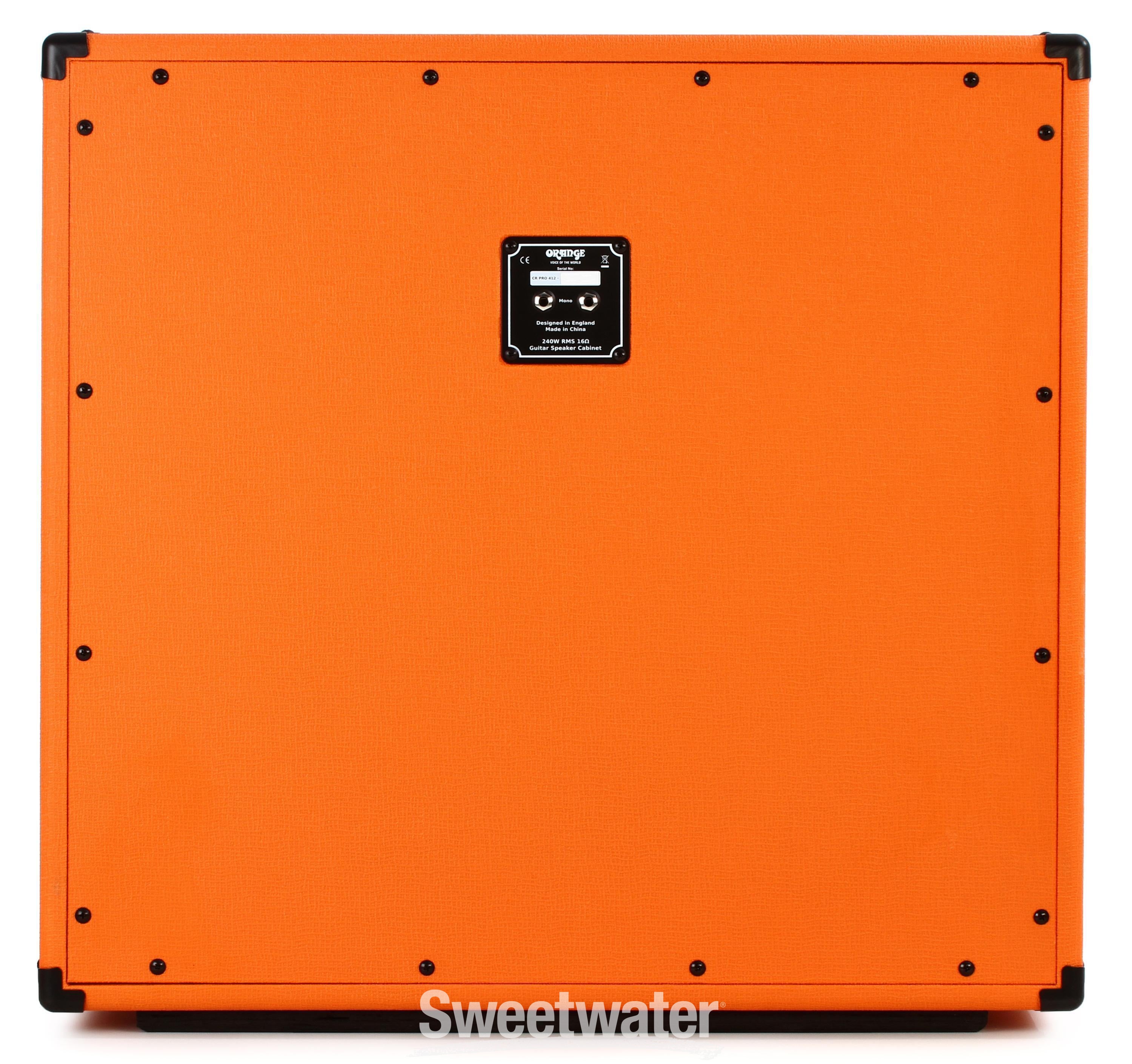Orange Crush Pro 240-watt 4 x 12-inch Speaker Cabinet - Orange