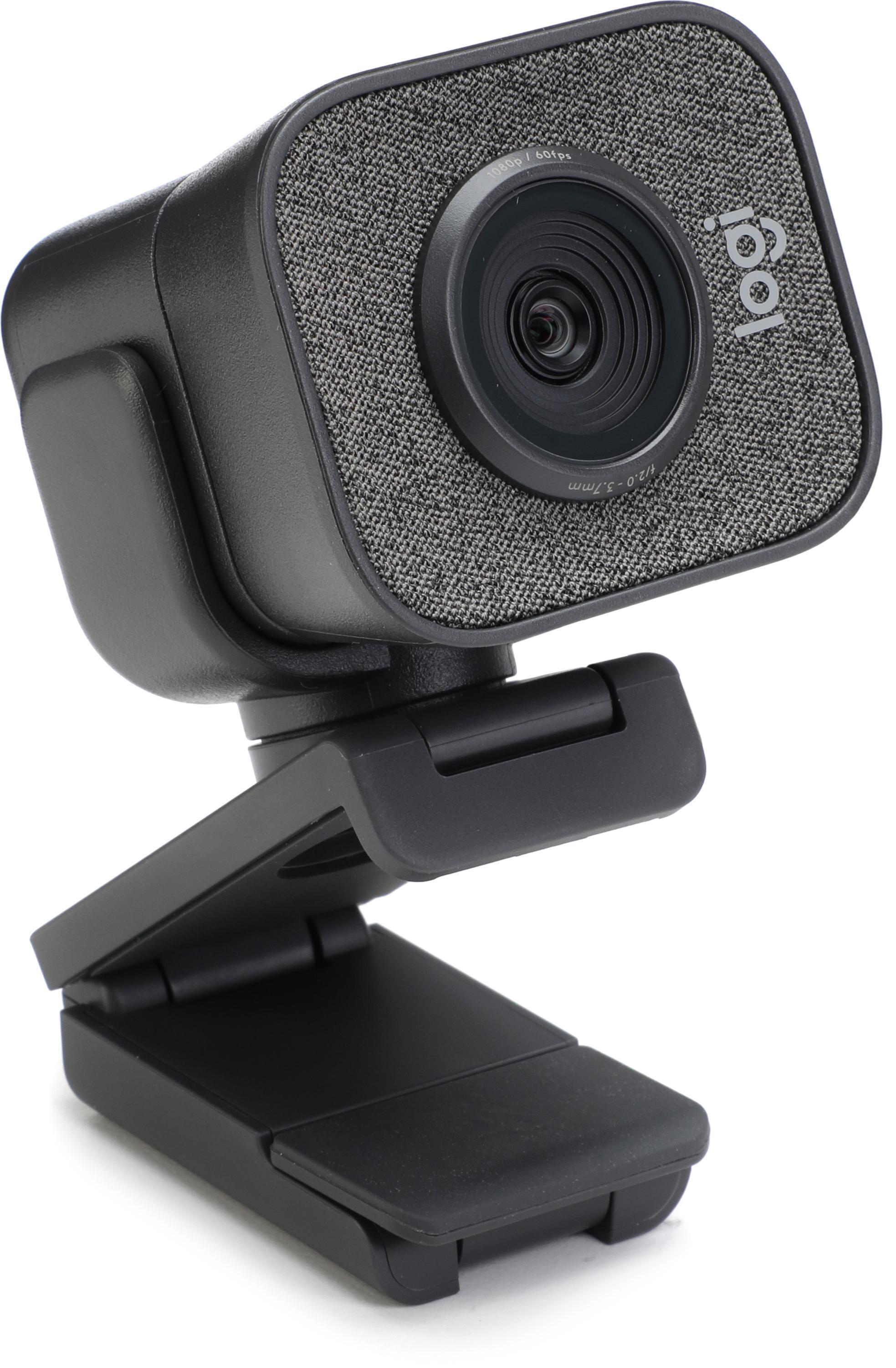 Logitech StreamCam Plus Content Creator Webcam - Graphite | Sweetwater