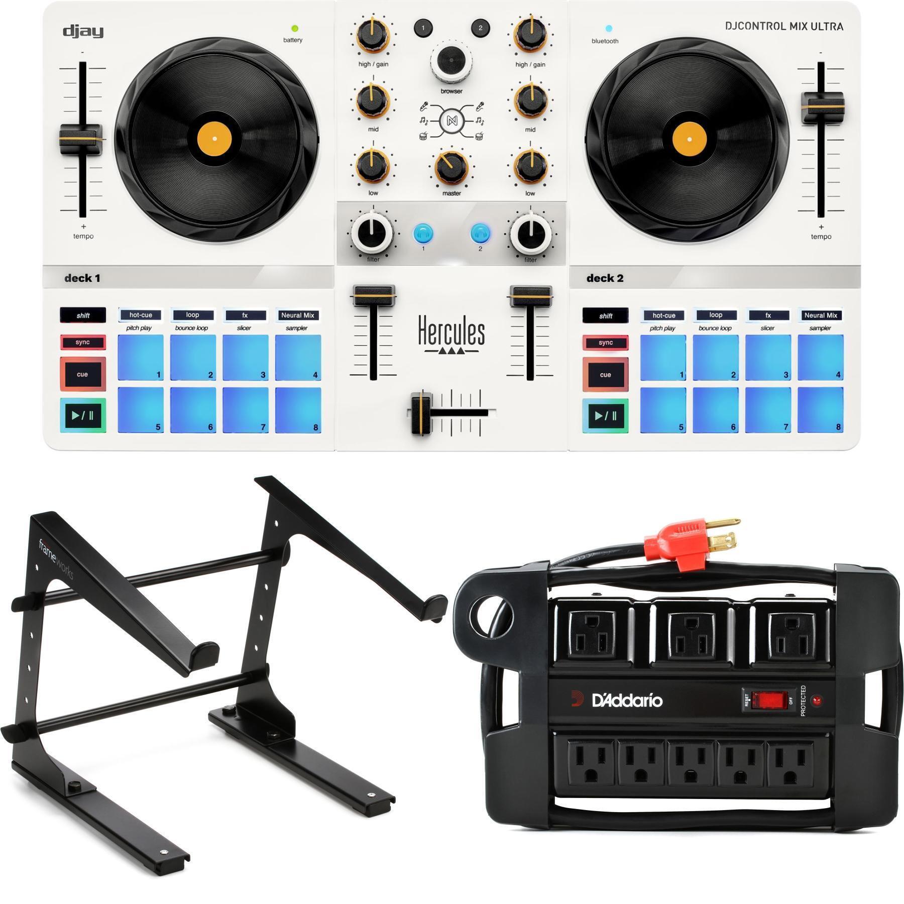 Hercules DJ DJControl Mix Ultra Mobile DJ Controller | Sweetwater