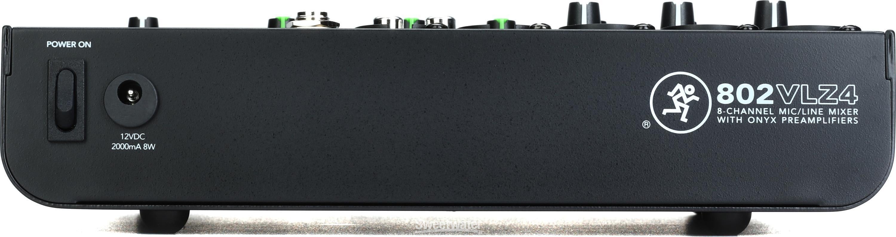 Mackie 802VLZ4 8-channel Analog Mixer Reviews | Sweetwater