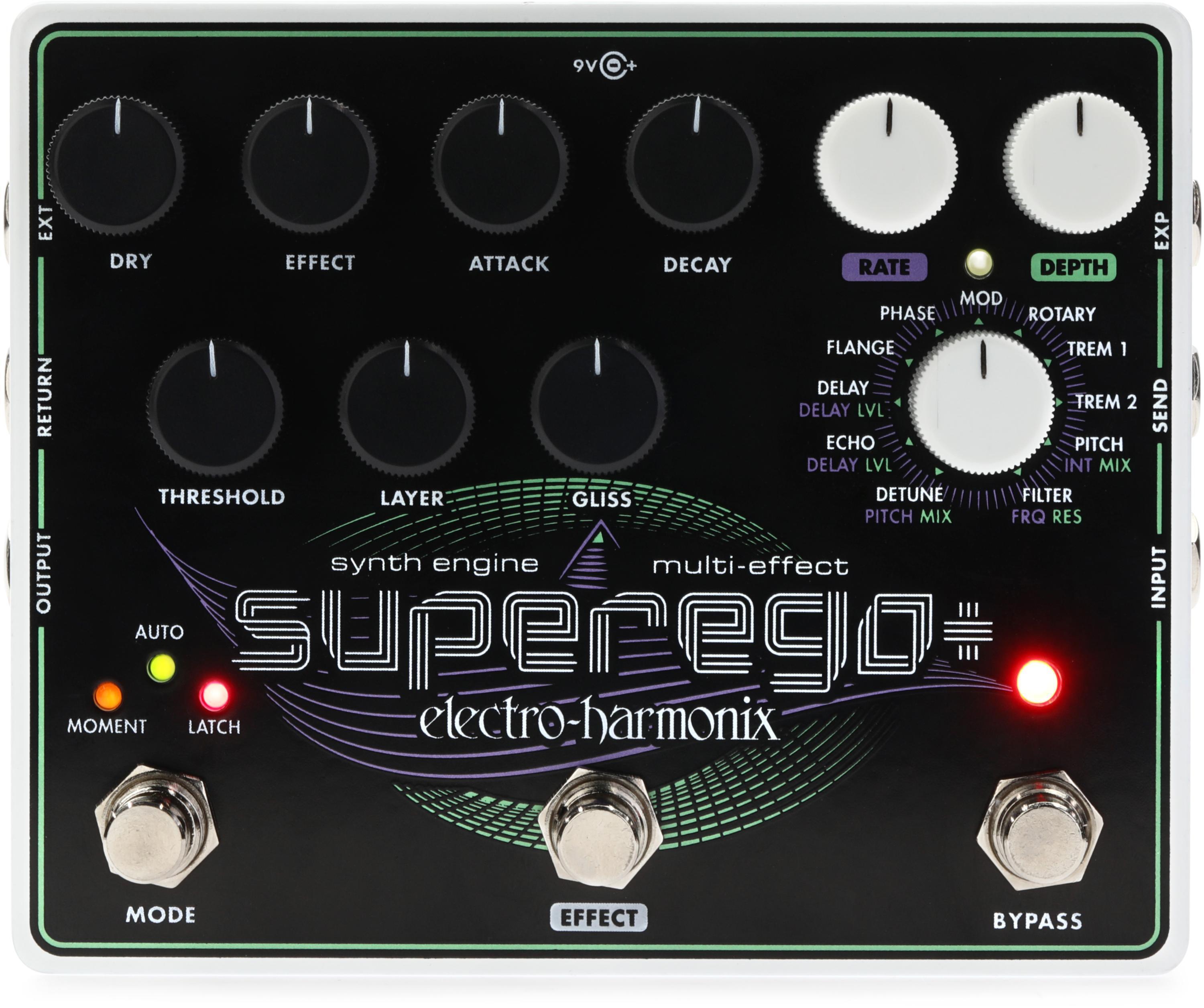 Electro-Harmonix Superego Plus Synth Engine with Effects | Sweetwater