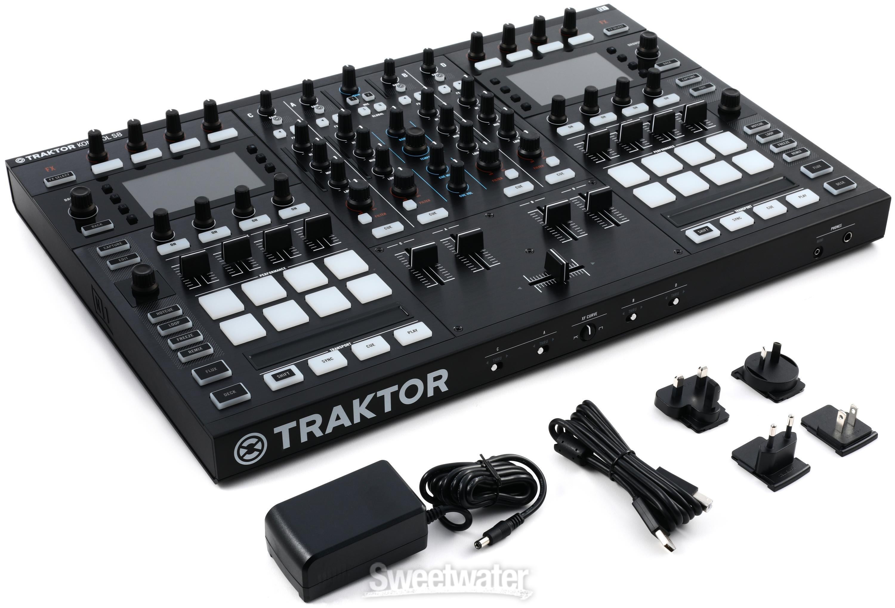 Native Instruments Traktor Kontrol S8 4-channel DJ Controller