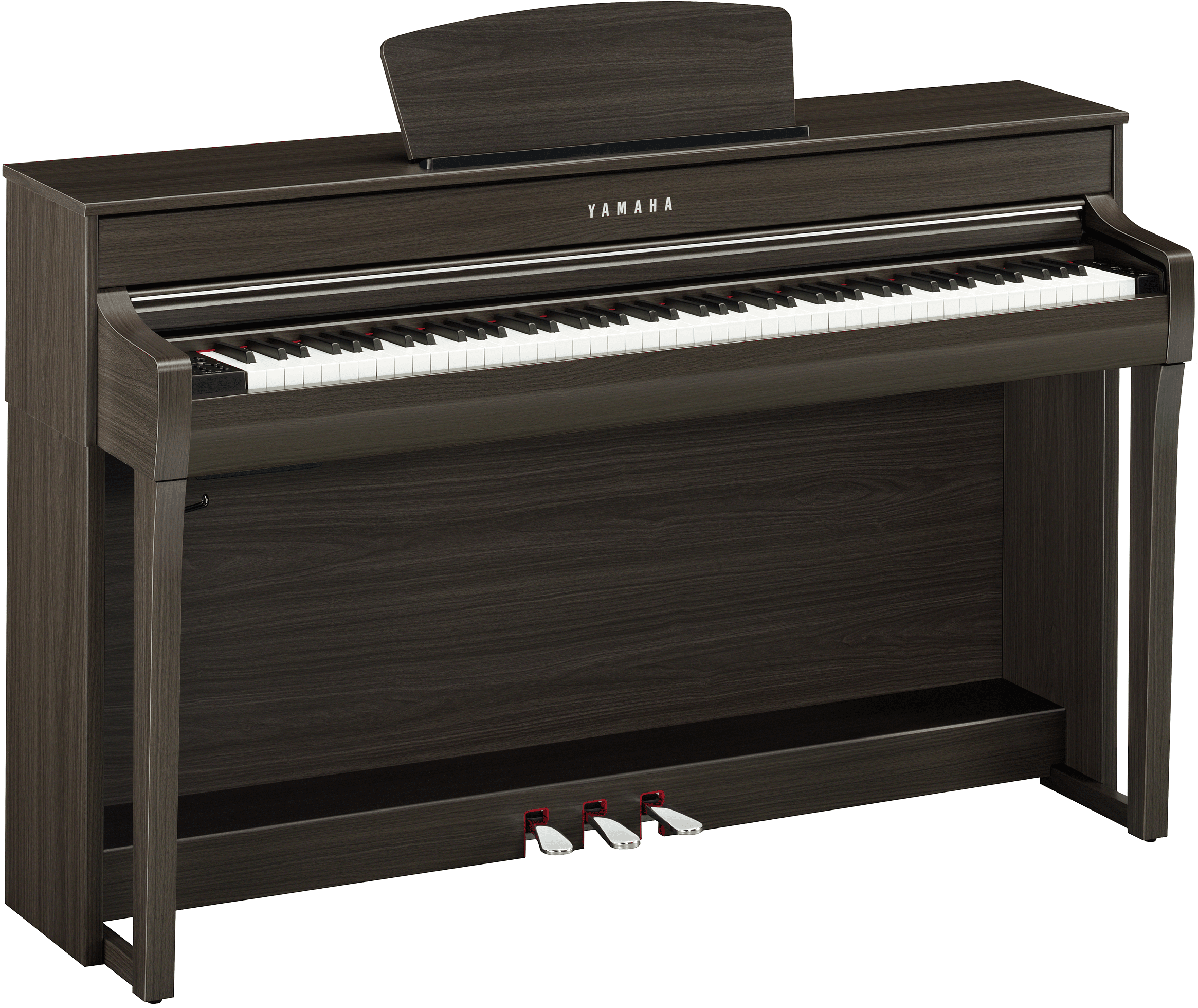 Yamaha Clavinova CLP-735 Digital Upright Piano with Bench - Dark