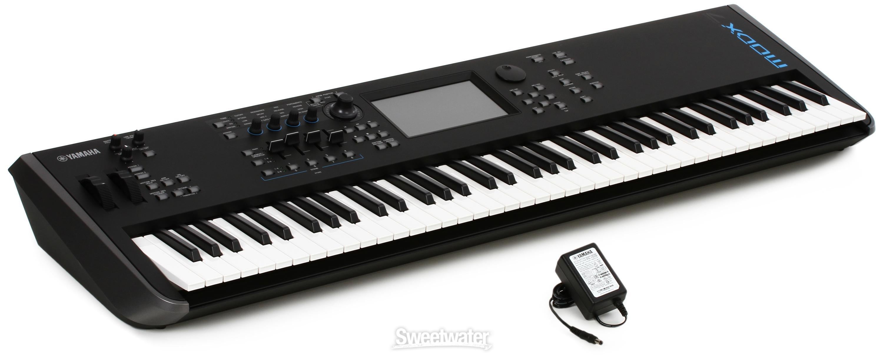 Yamaha MODX7 76 Semi Weighted Key Synthesizer | Sweetwater