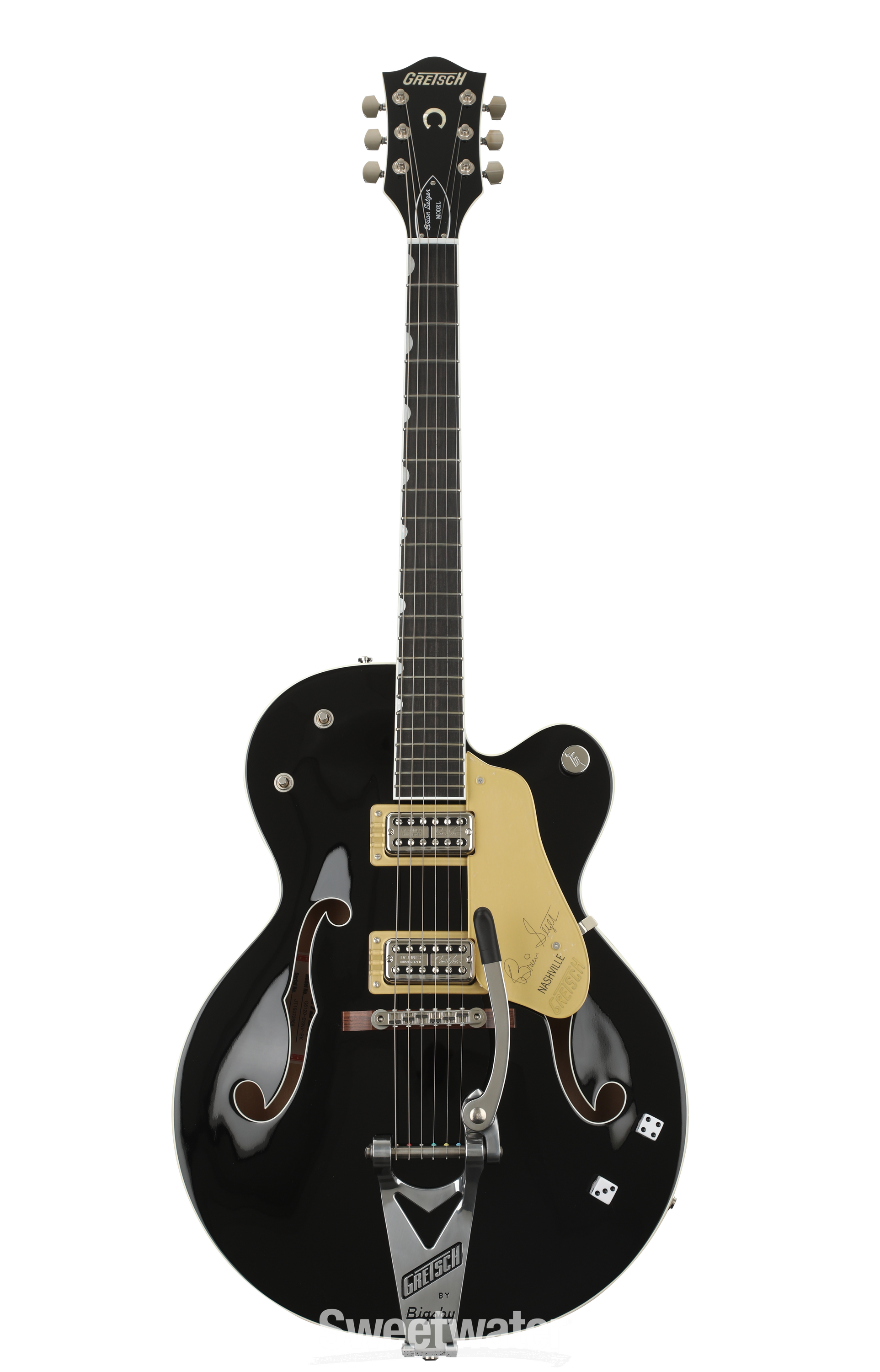 Gretsch G6120T Brian Setzer Signature Nashville - Black Lacquer
