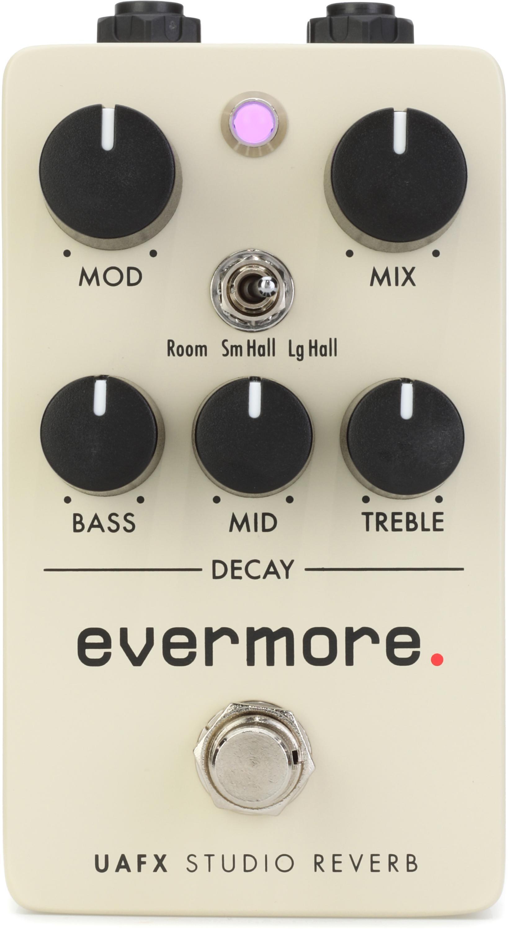 Universal Audio UAFX Evermore Studio Reverb Guitar Effects Pedal