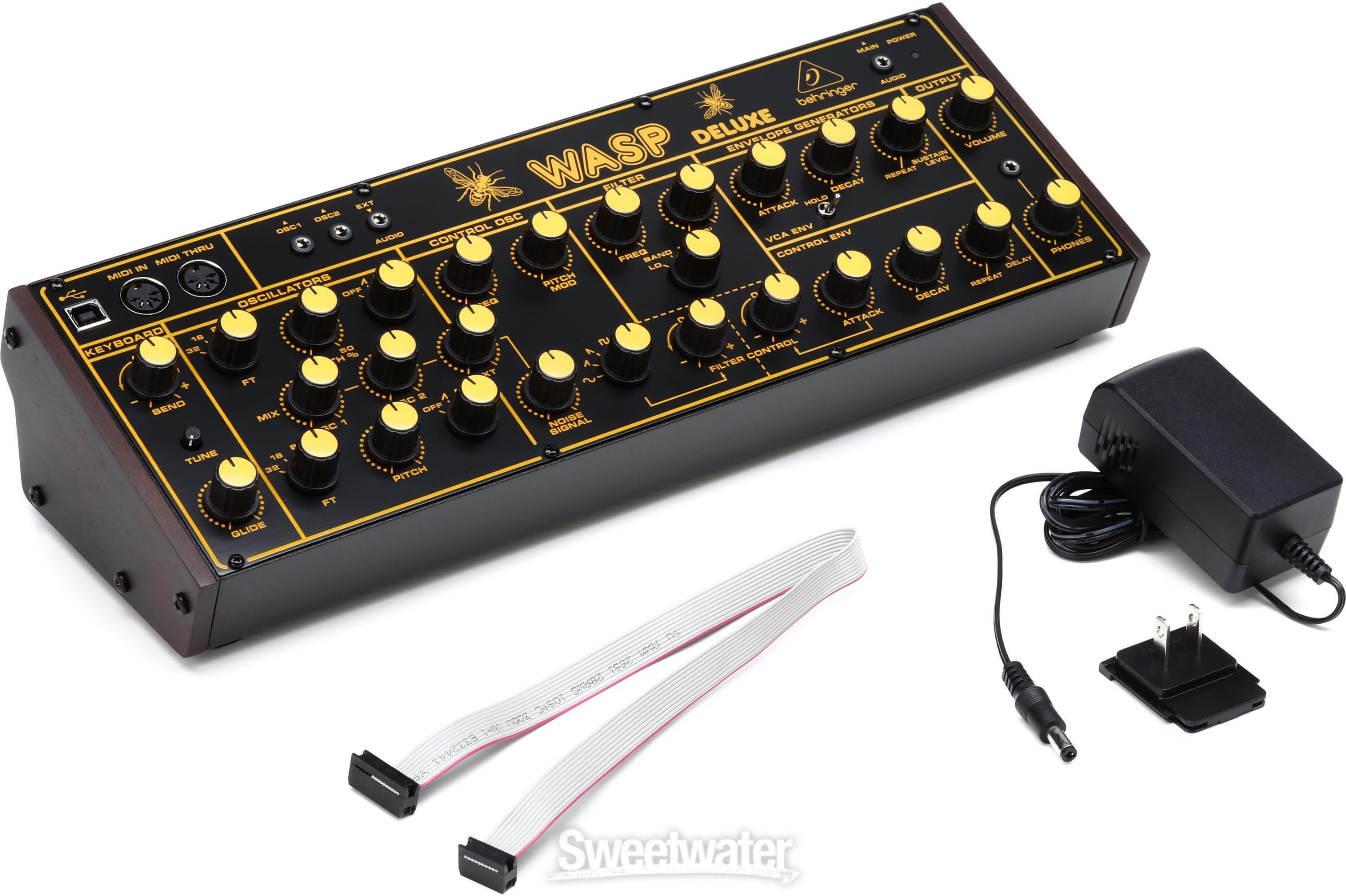 Behringer Wasp Desktop Analog Synthesizer Reviews | Sweetwater