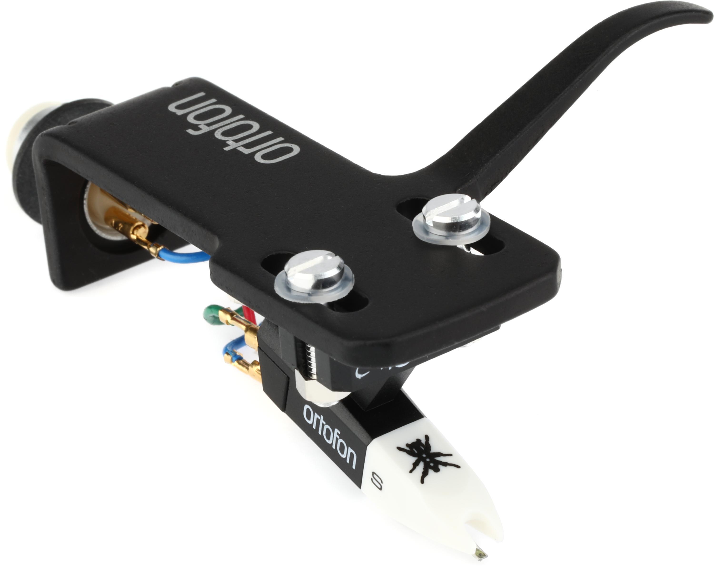 Ortofon OM Q.Bert pre-mounted with SH-4 Black headshell | Sweetwater
