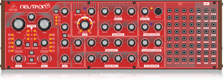 Behringer Neutron Semi-Modular Analog Synth | Sweetwater