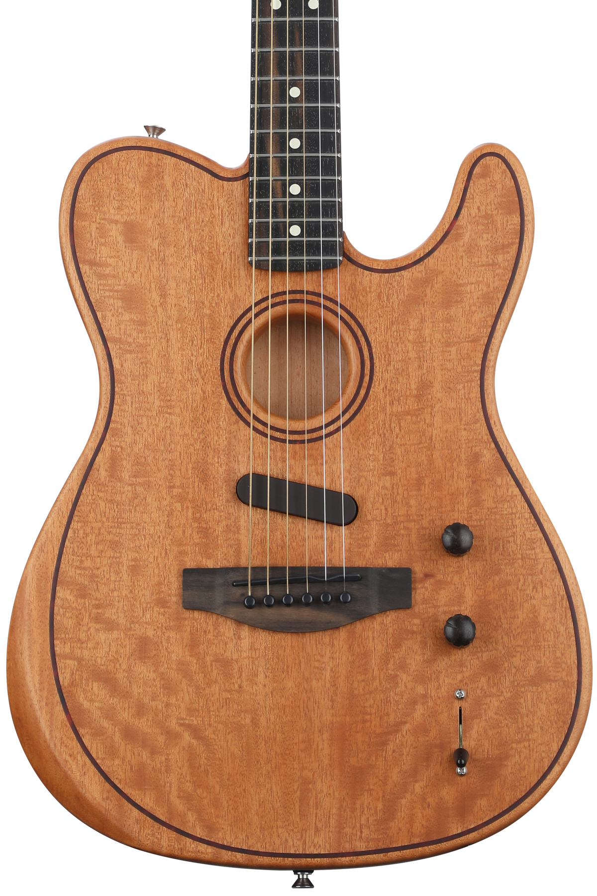 Fender American Acoustasonic Telecaster - Natural | Sweetwater