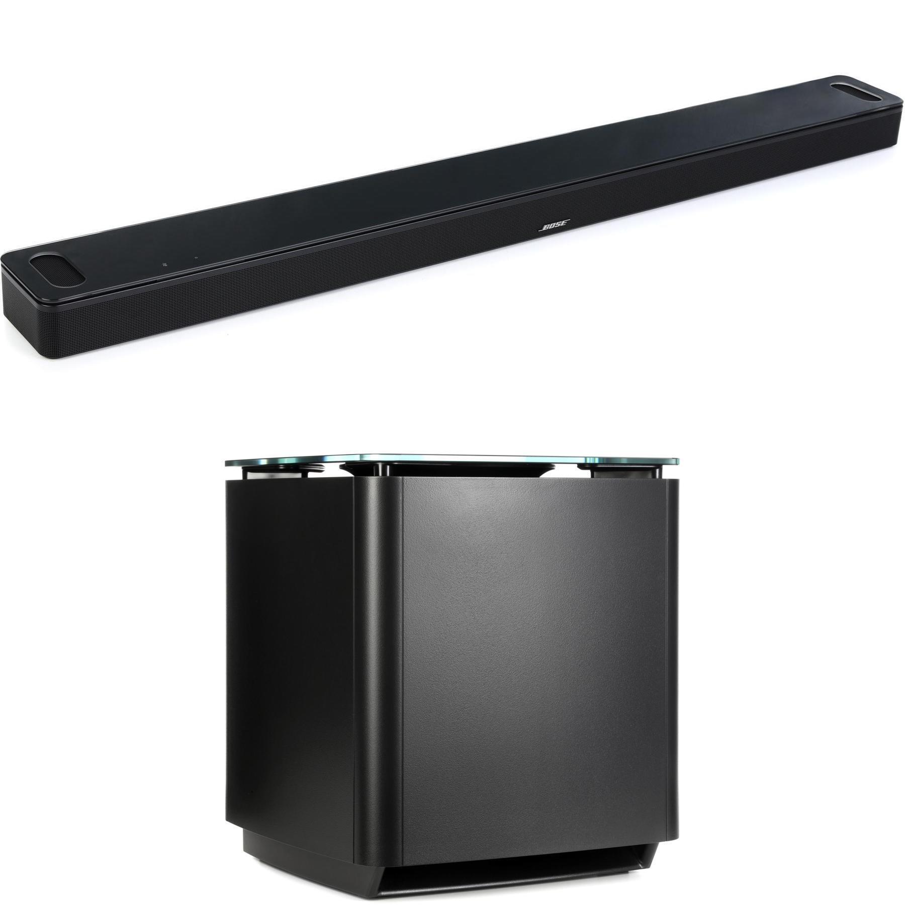 Bose Smart Ultra Soundbar with 700 Subwoofer - Black | Sweetwater