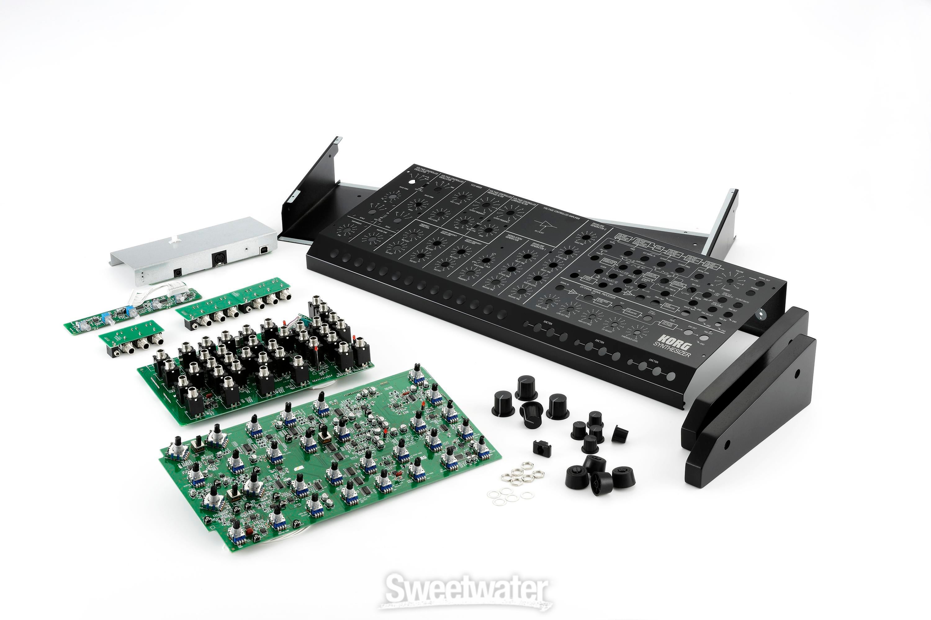 Korg MS-20M and SQ-1 Kit Analog Synthesizer and Sequencer Limited