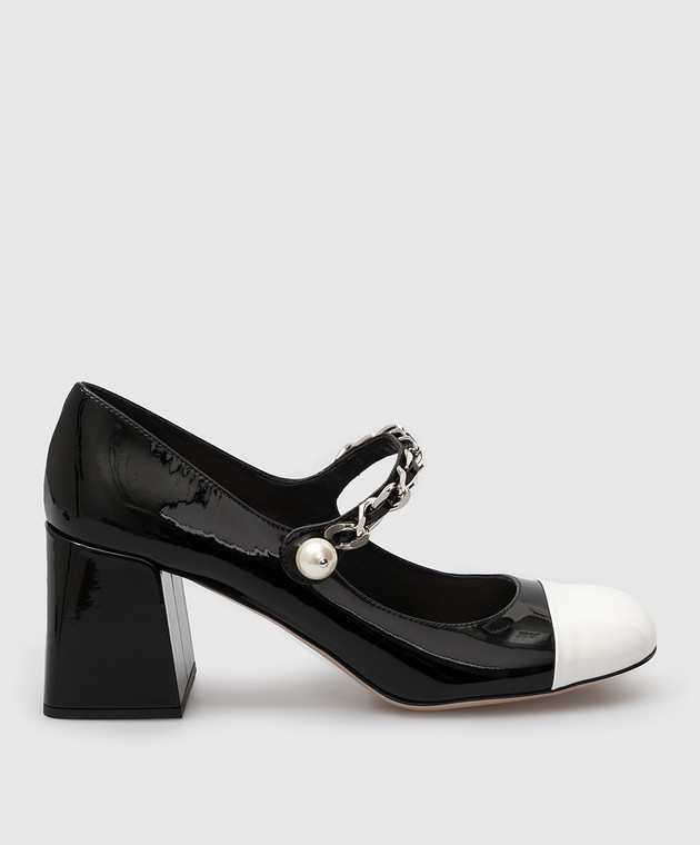 Miu Miu - Mary Jane leather shoes 5I248DZHV - shop with European