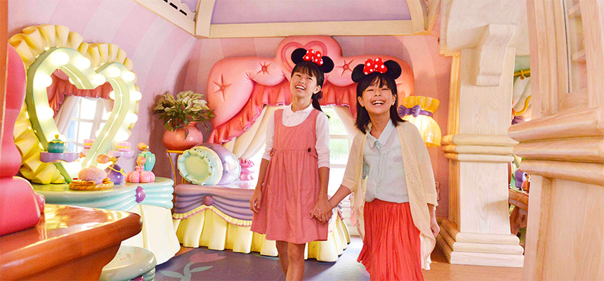 公式】ミニーの家｜東京ディズニーランド | 東京ディズニーリゾート