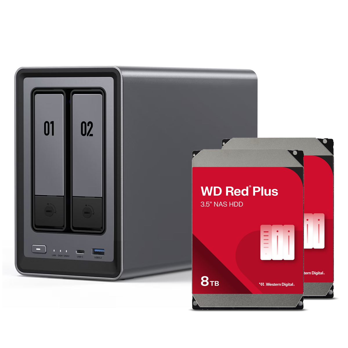 Bundle-UgreenNAS-DXP2800-WD-