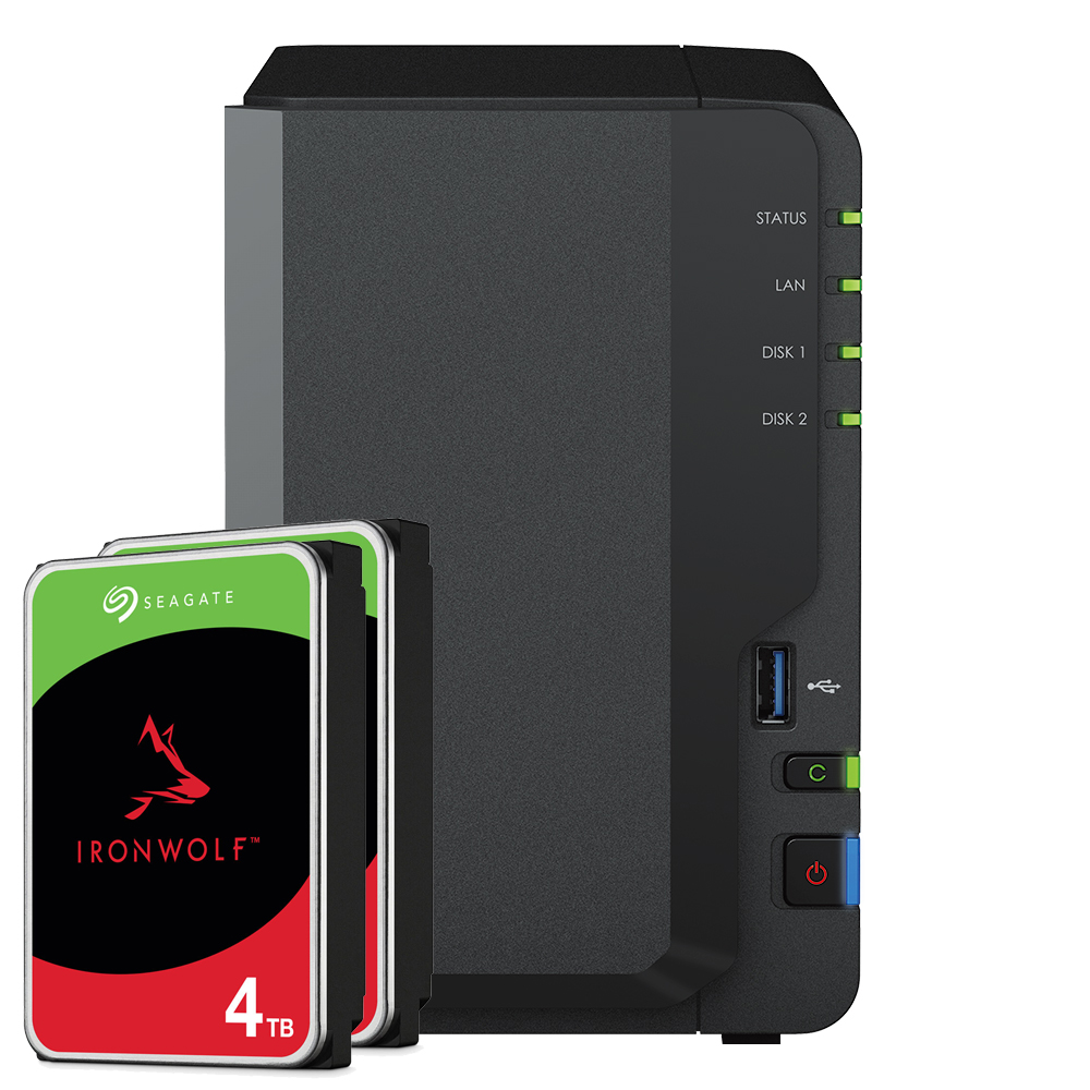Synology DS223 8TB Seagate IronWolf NAS-Bundle - NAS online kaufen