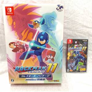 Mega Man 11 / Rockman 11 - Collector's Package amiibo Bundled