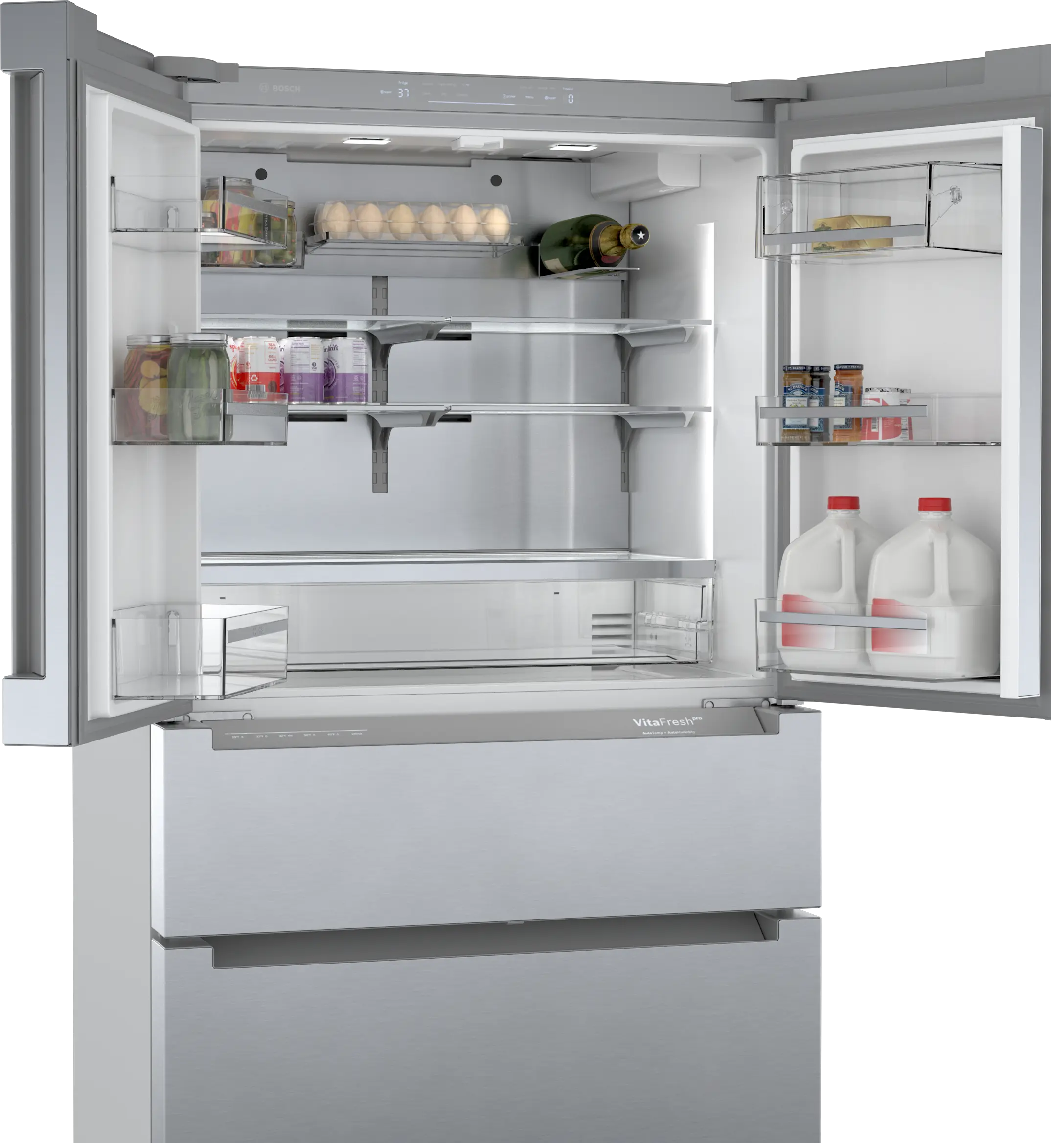 B36CL80ENS French Door Bottom Mount Refrigerator | BOSCH US