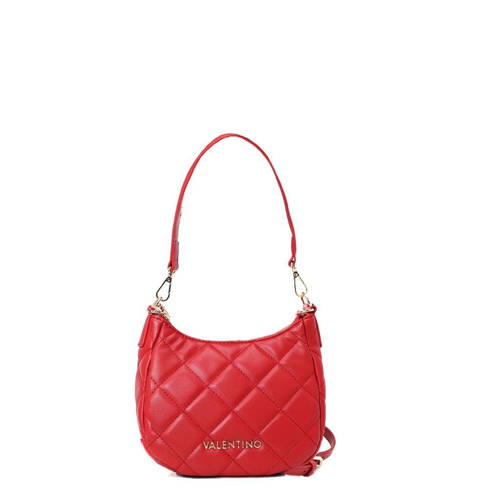 Shoulder Bag with Strap Valentino Bags Ocarina Line VBS3KK39 Red