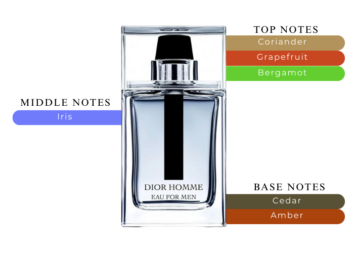 Christian Dior Dior Homme Eau For Men Cologne 5 oz For Men
