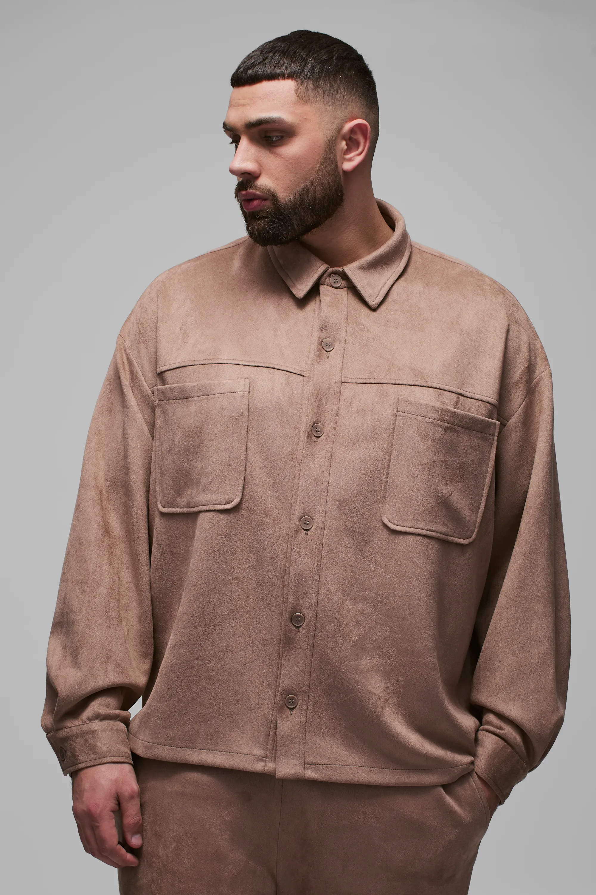 トップス OOTHO Original Faux Suede Shirt / Sand Original Faux