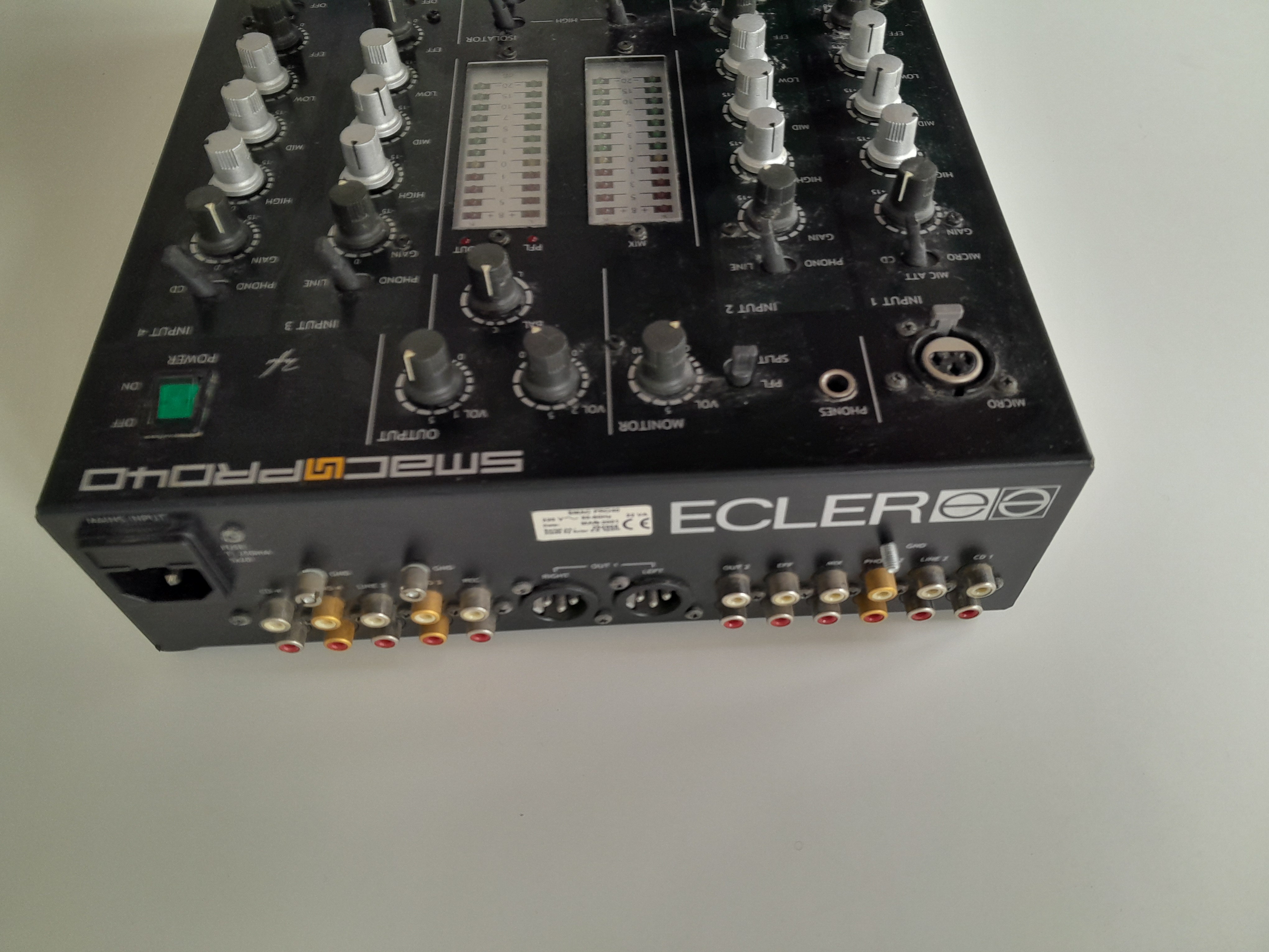 激レア 名機 SMAC PRO 40 4チャンネル DJミキサー 名機 SMAC PRO 40