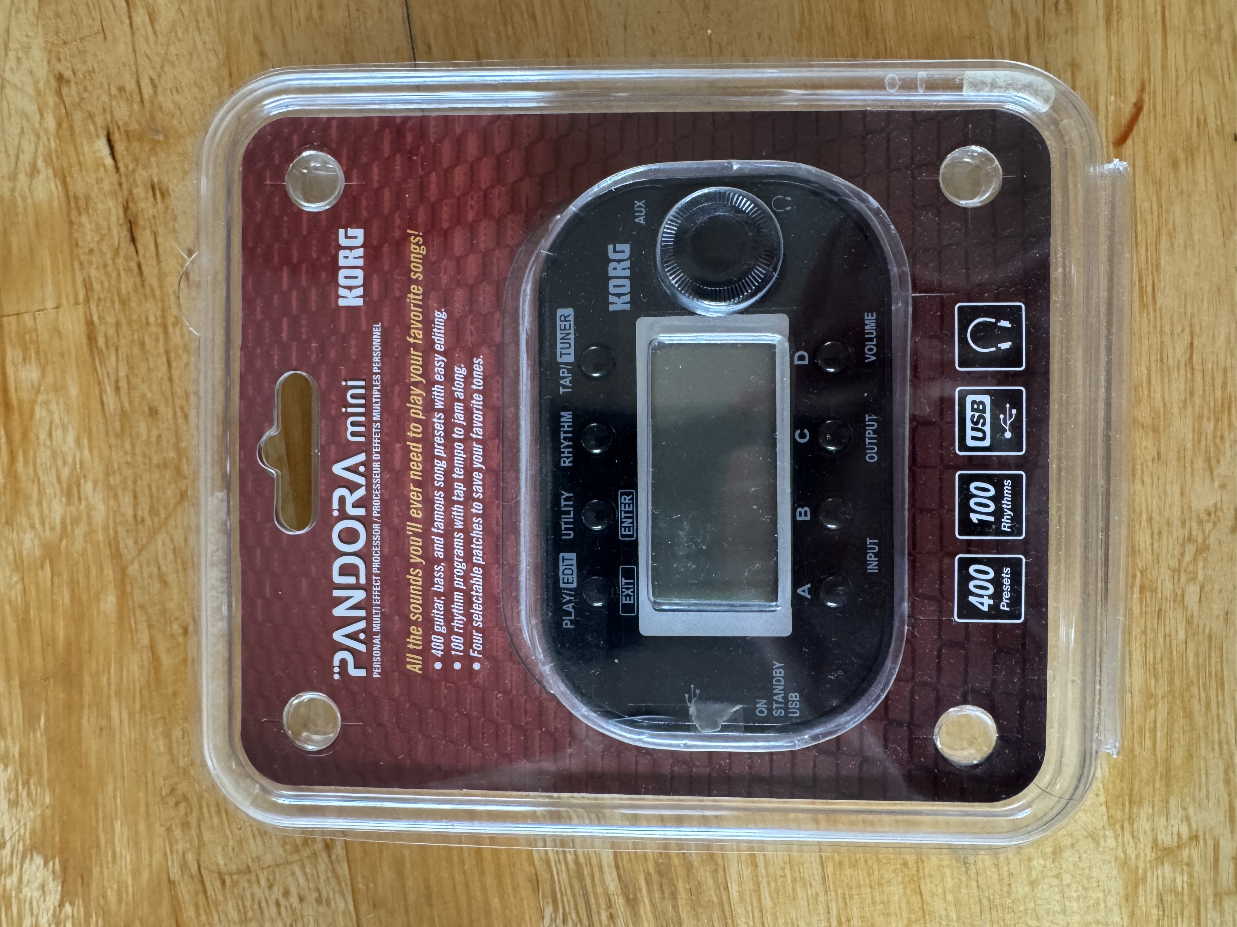 Pandora Mini - Korg Pandora Mini - Audiofanzine