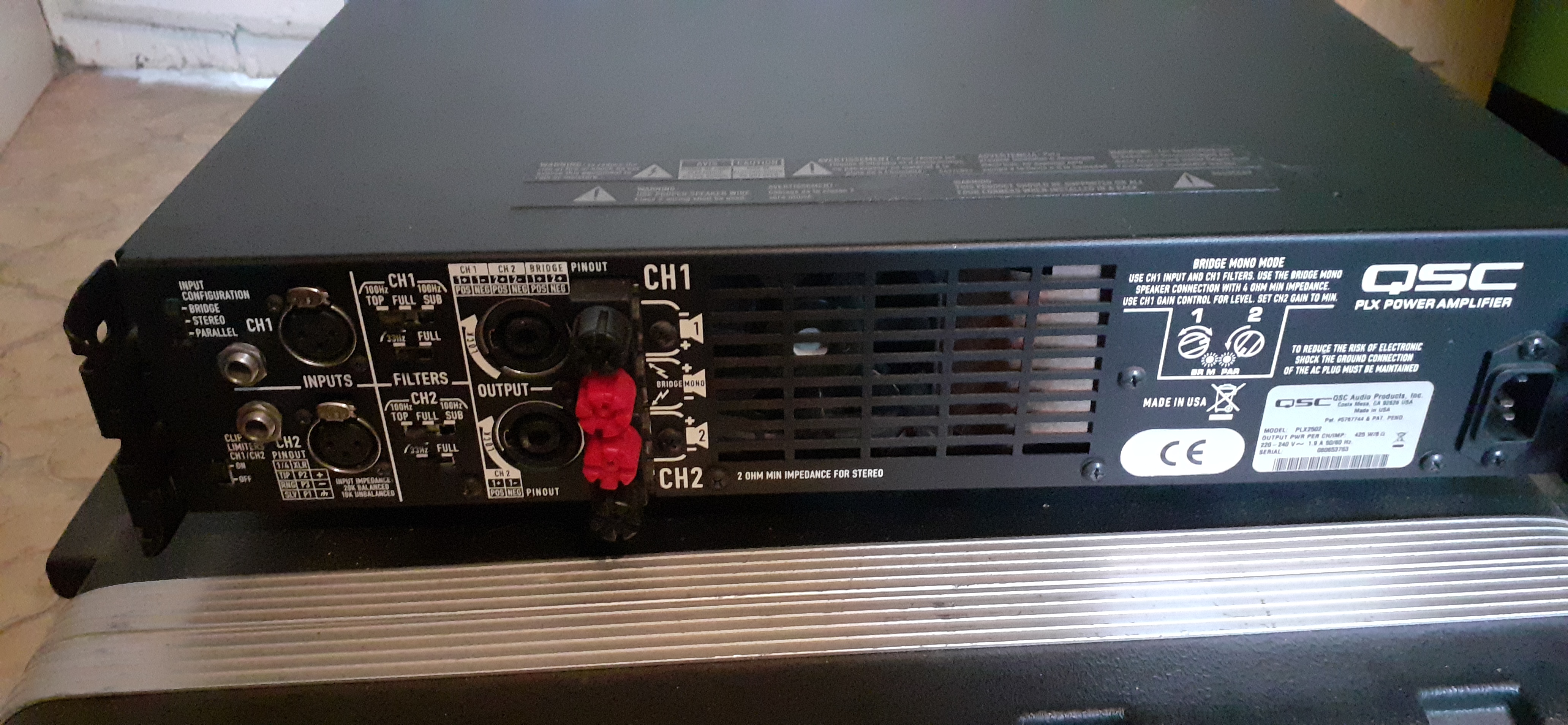 PLX2502 - QSC PLX2502 - Audiofanzine