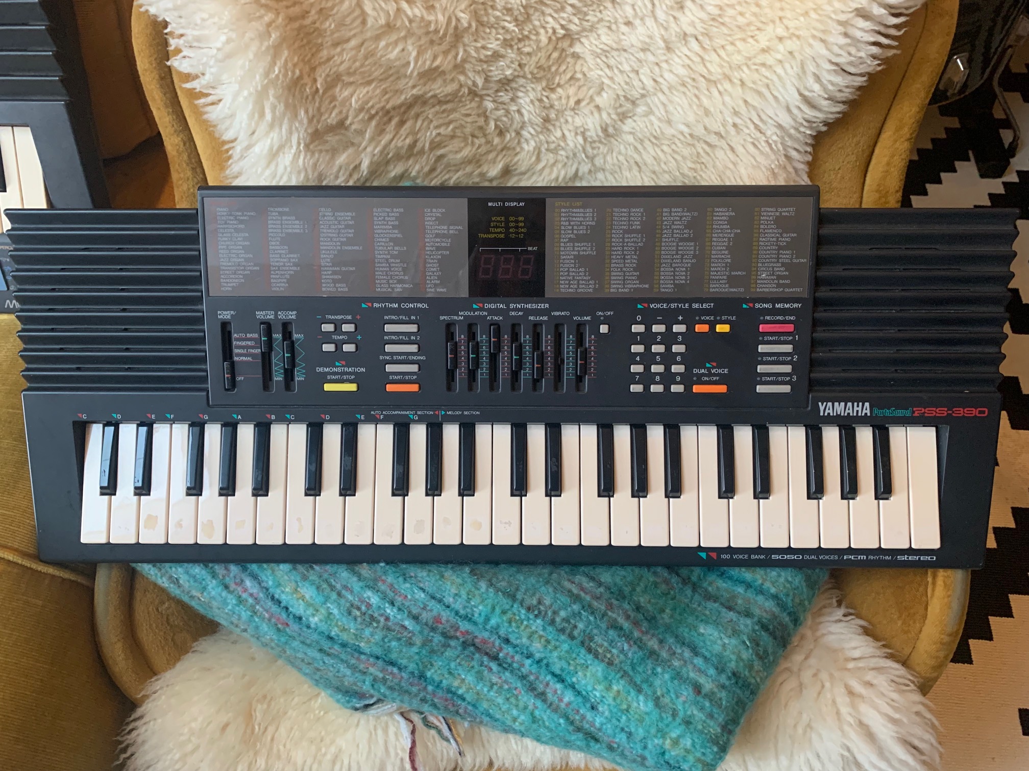 PSS-390 - Yamaha PSS-390 - Audiofanzine