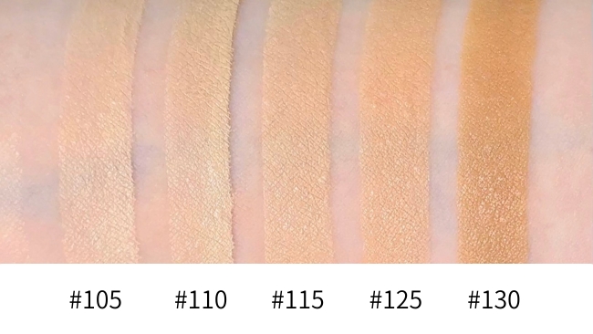 SUQQU/スック 【ザ リクイド ファンデーション e】全色スウォッチ