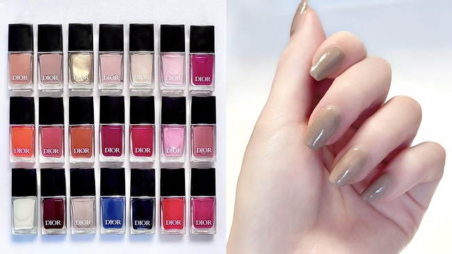 ディオール/Dior＞のネイル全色スウォッチ｜人気TOP3*のカラーは？