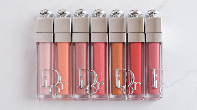 Dior/ディオール アディクト リップ マキシマイザー 全色スウォッチ