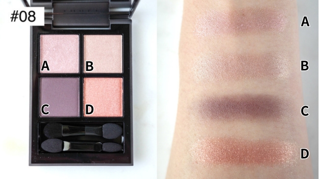 THREE/スリー【2024年秋コレクション】 コスメ全色ご紹介！スウォッチ