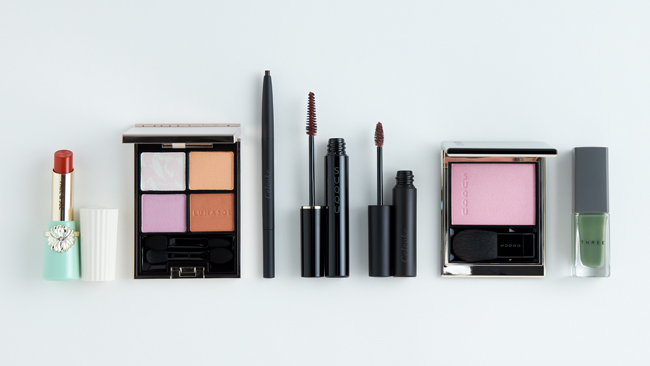 2023年デパコス春新色】くすみオレンジのリップ&目もとはピンクで